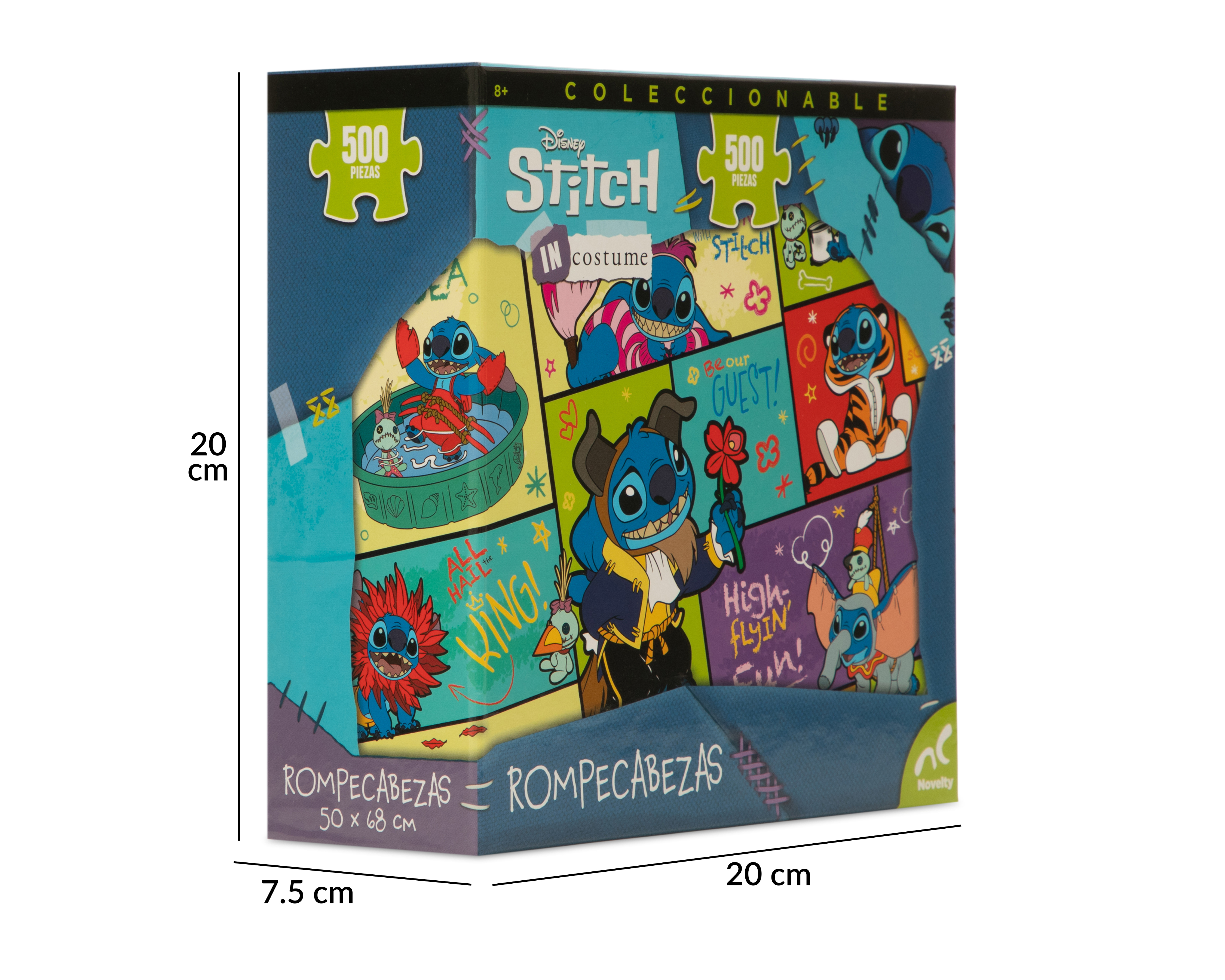 Foto 3 | Foto 3 | Rompecabezas Stitch 500 Piezas