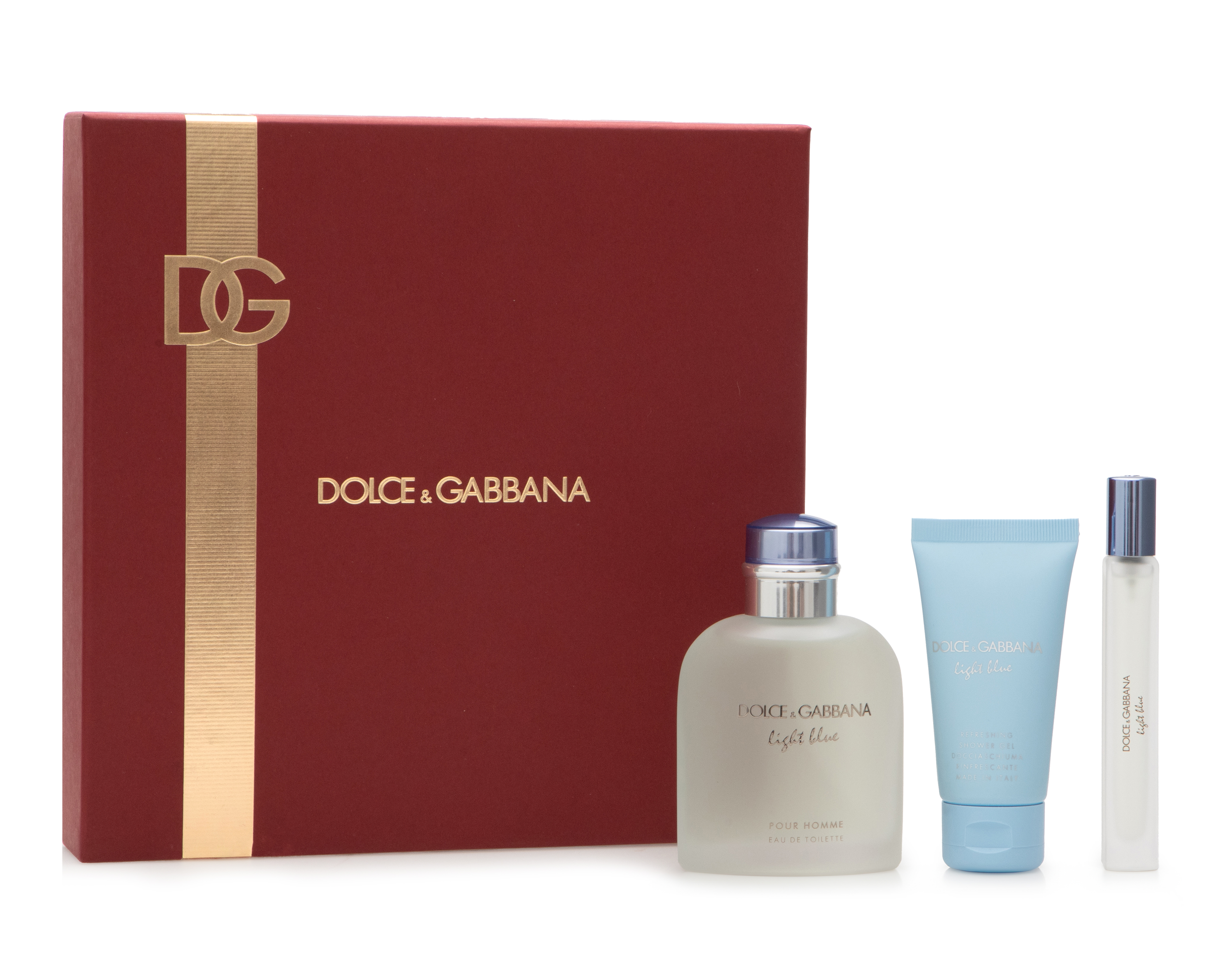 Foto 2 pulgar | Foto 1 | Estuche para Hombre Dolce & Gabbana Light Blue 3 Piezas