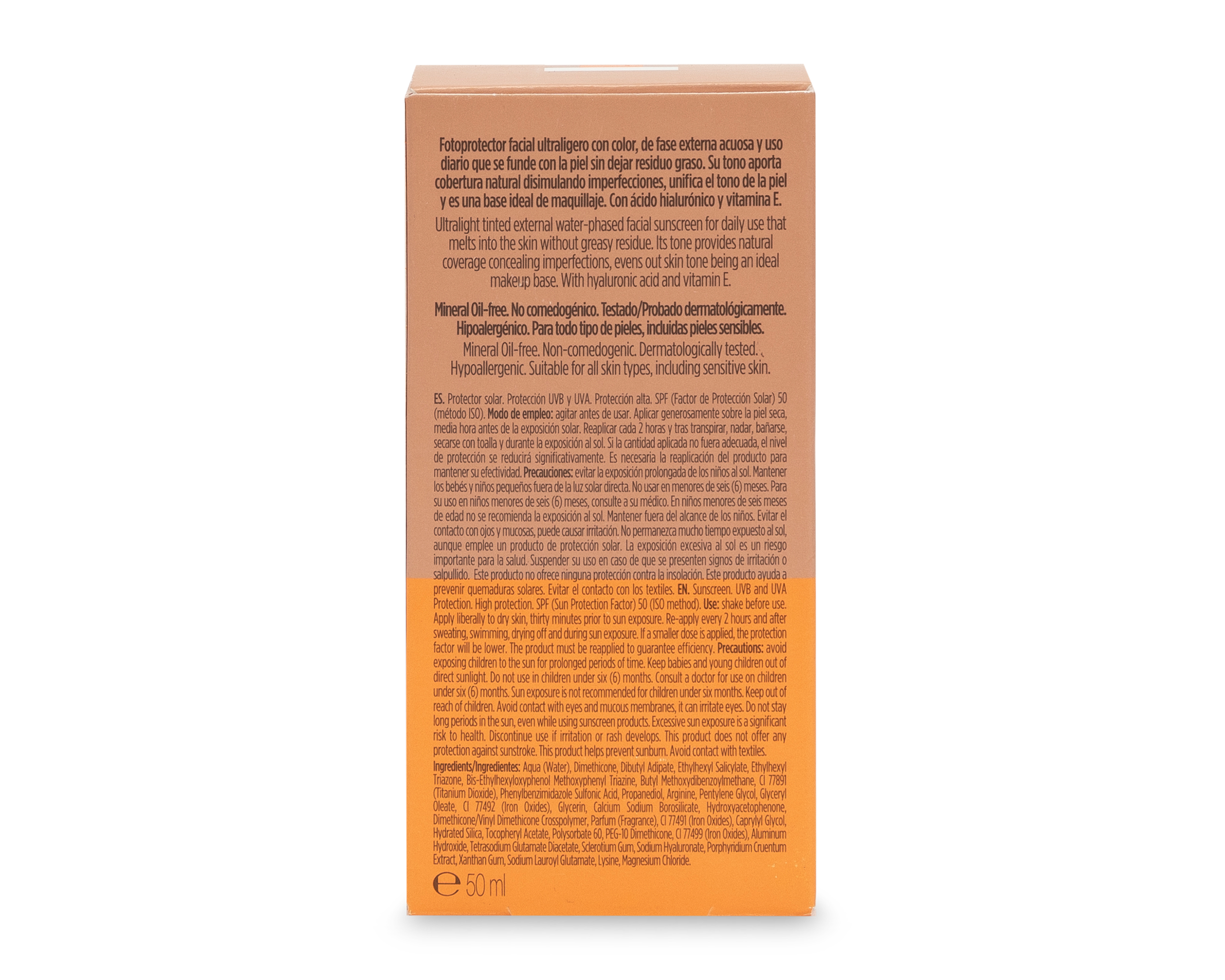 Foto 3 pulgar | Foto 2 | Protector Solar Fotoprotector Isdin Fusion Water Magic Medium 50 ml