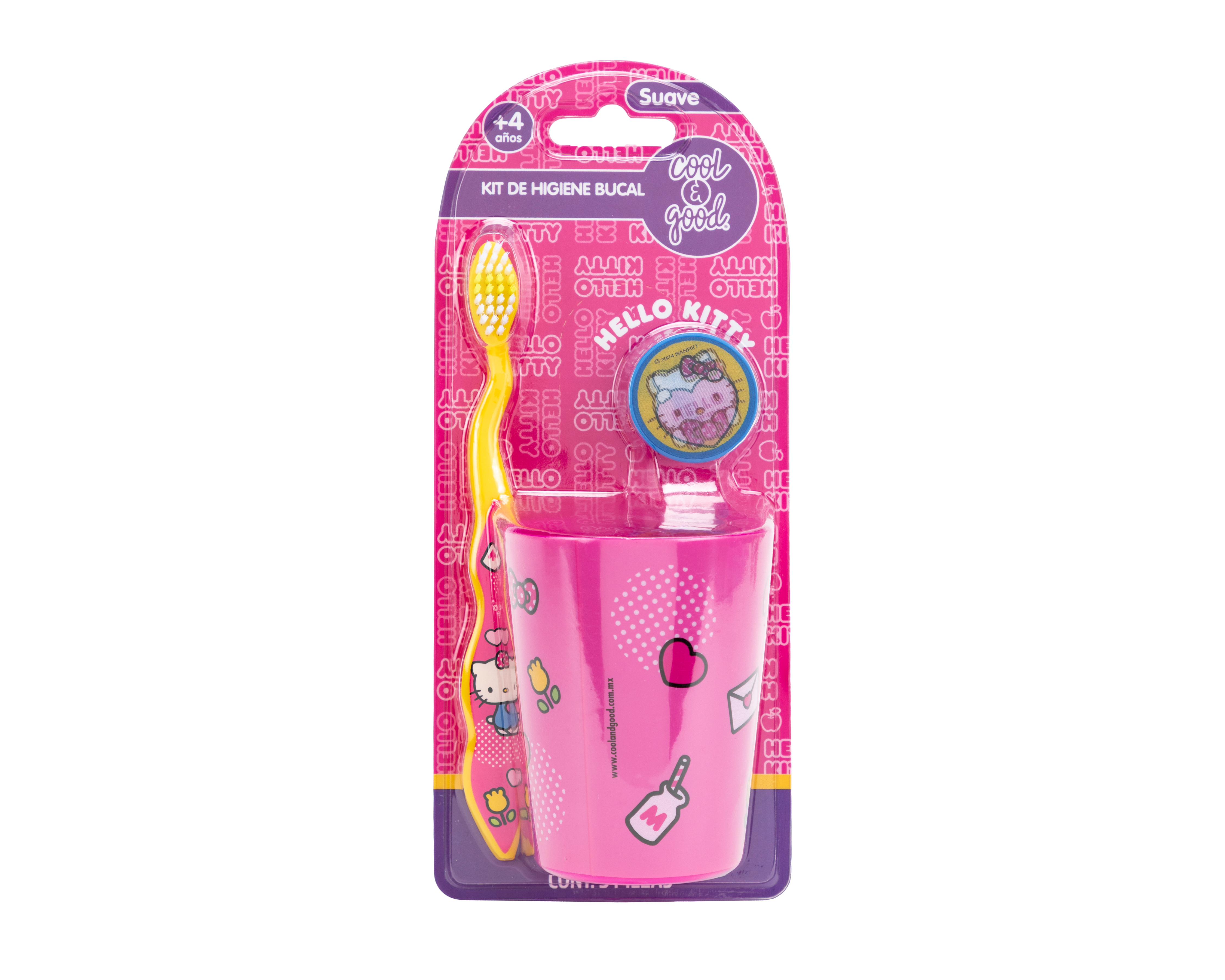 Foto 1 | Foto 1 | Cepillo de Dientes Infantil Cool & Good Hello Kitty con Accesorios