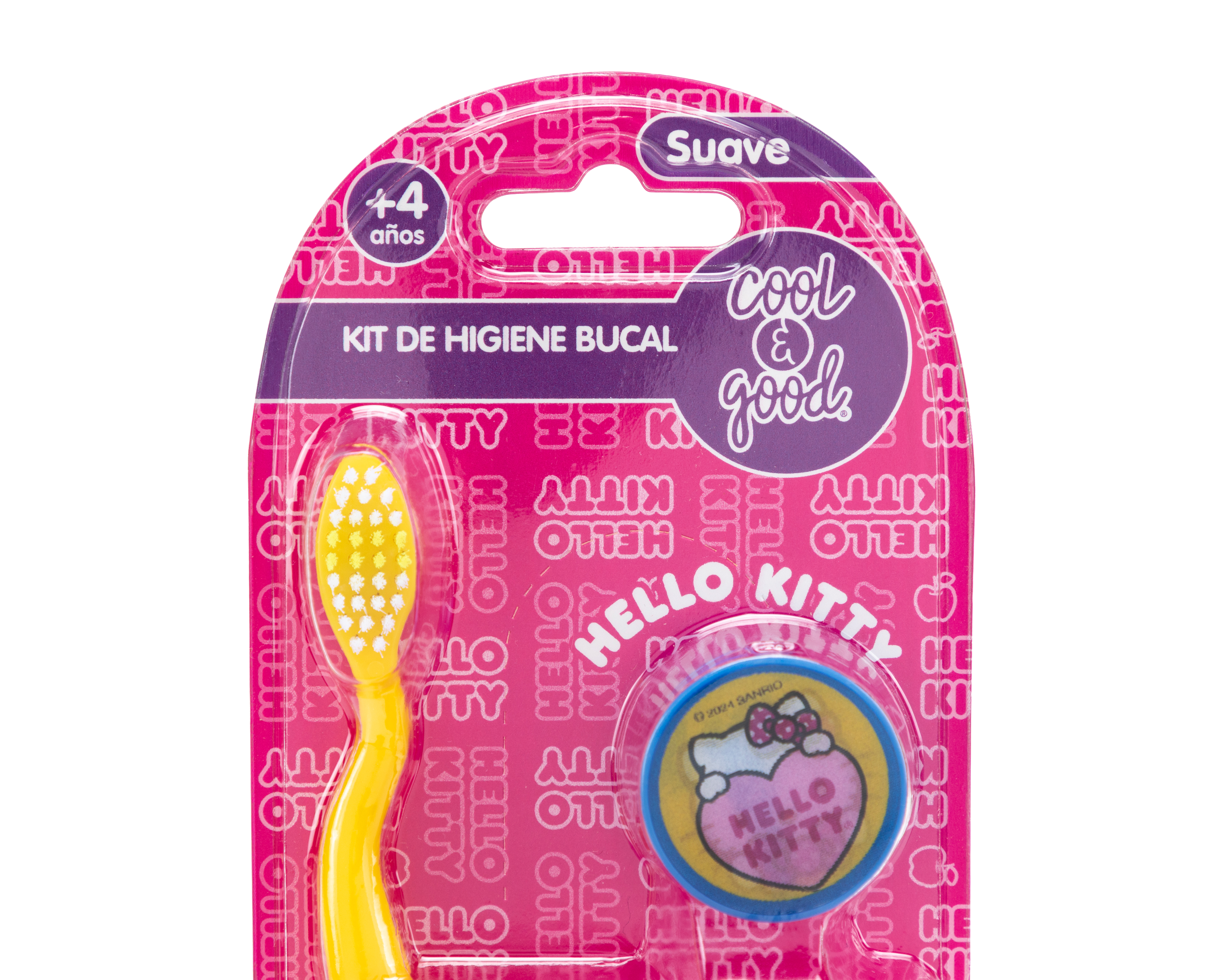 Foto 4 pulgar | Foto 3 | Cepillo de Dientes Infantil Cool & Good Hello Kitty con Accesorios