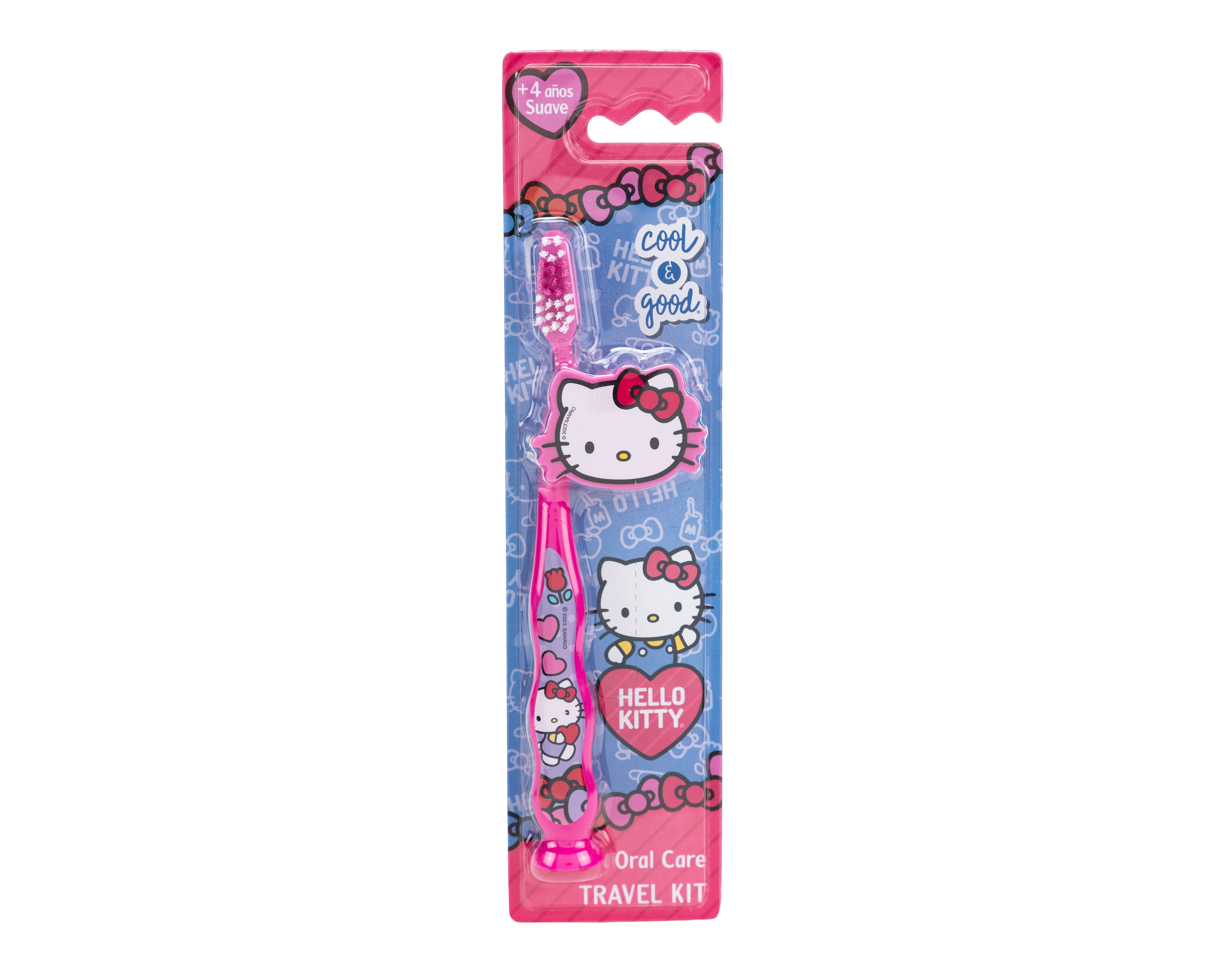 Foto 2 pulgar | Foto 1 | Cepillo de Dientes Infantil Cool & Good Hello Kitty con Accesorios