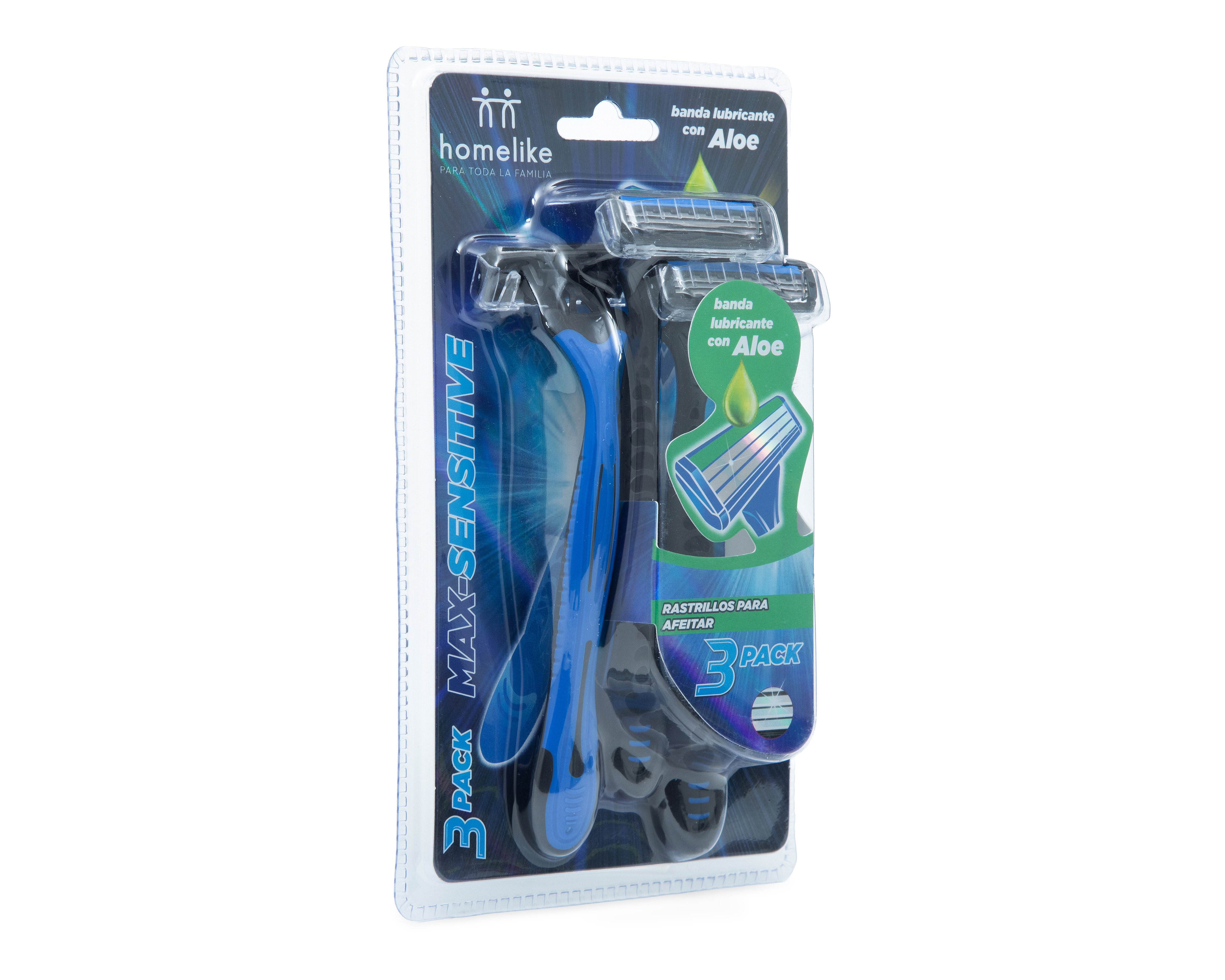 Foto 4 pulgar | Foto 3 | Rastrillo Homelike Max-Sensitive 3 Piezas