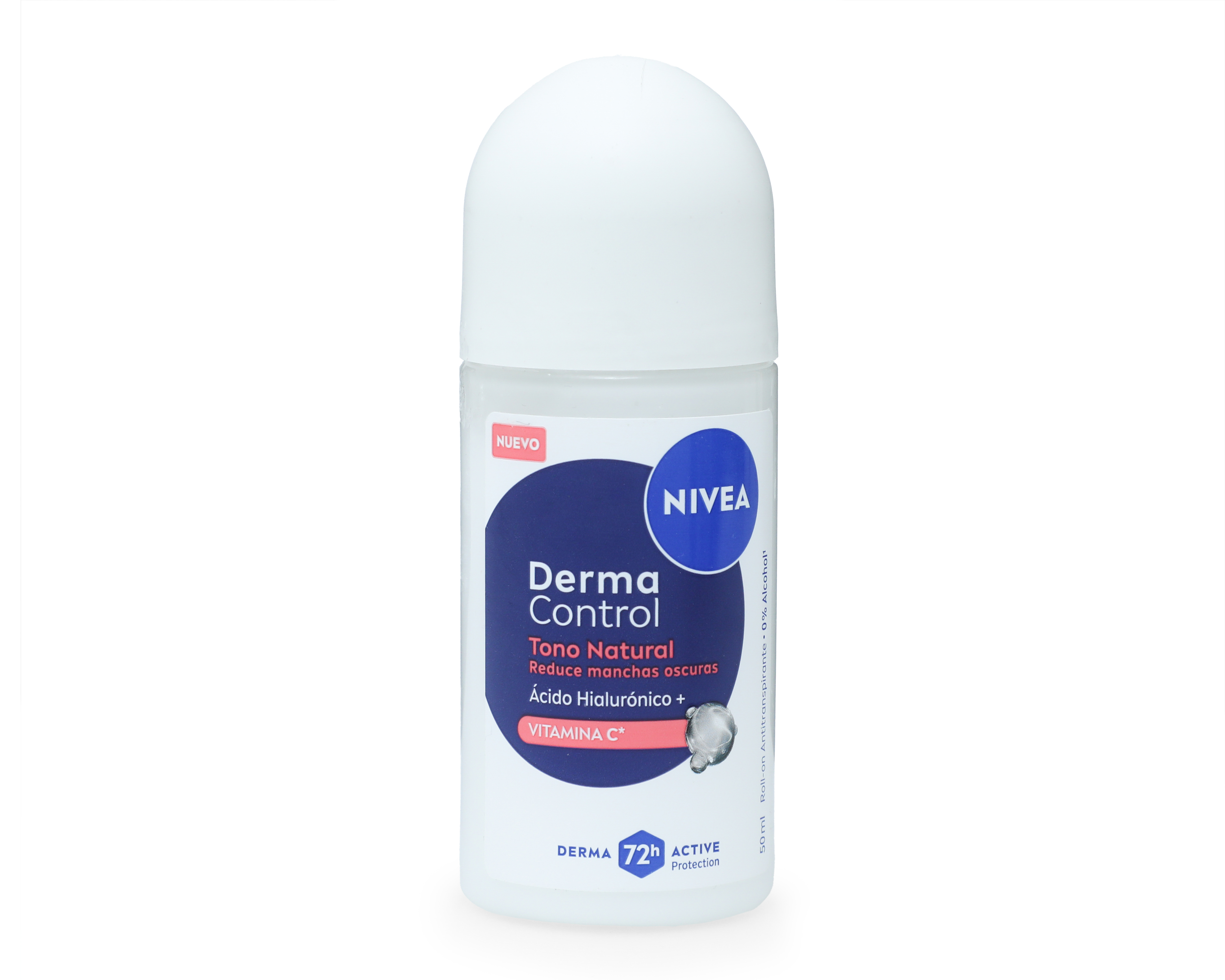 Foto 2 pulgar | Foto 1 | Desodorante Roll-On Nivea Derma Control Tono Natural 50 ml