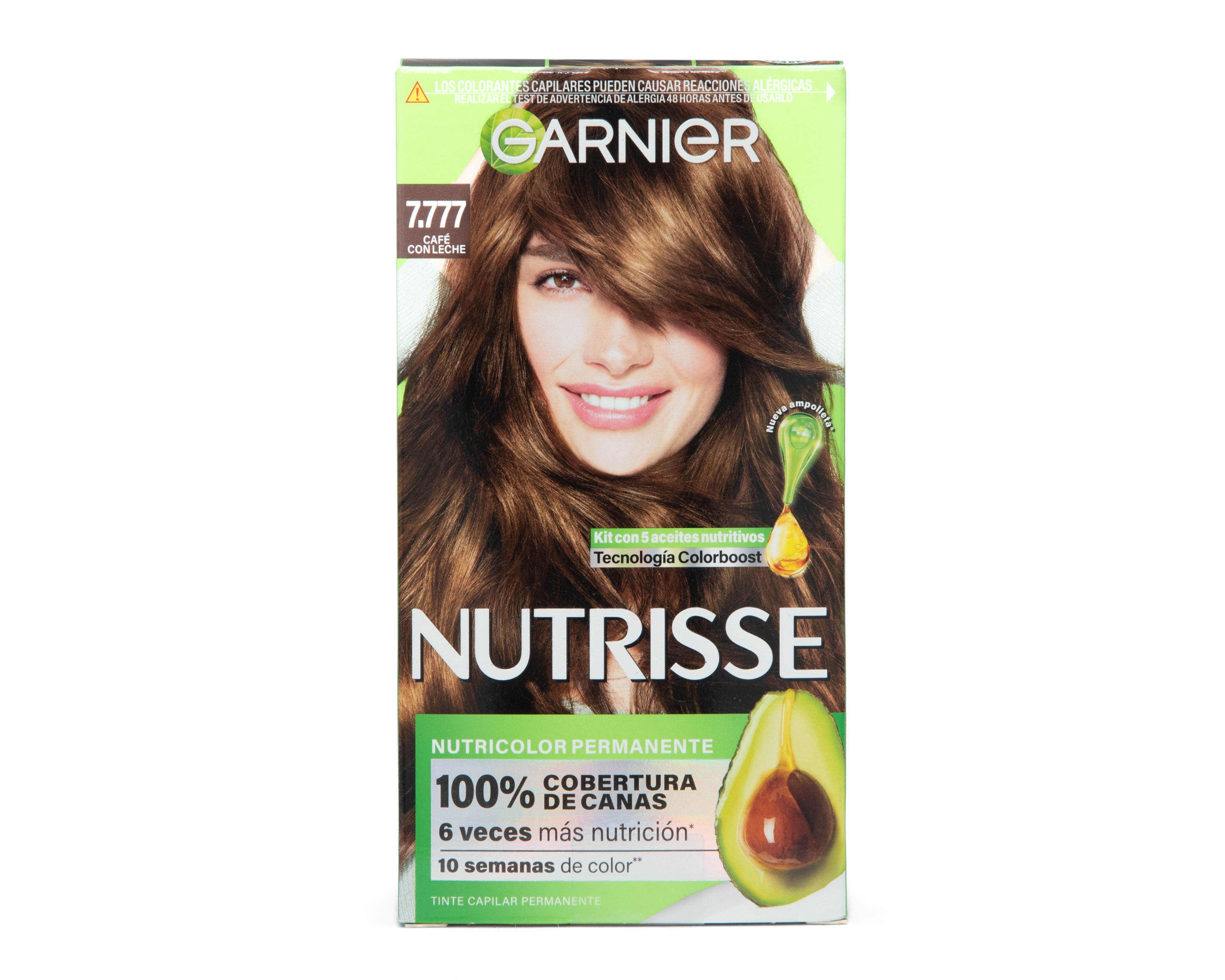 Foto 2 pulgar | Foto 1 | Tinte para Cabello Nutrisse 7.777 Café con Leche