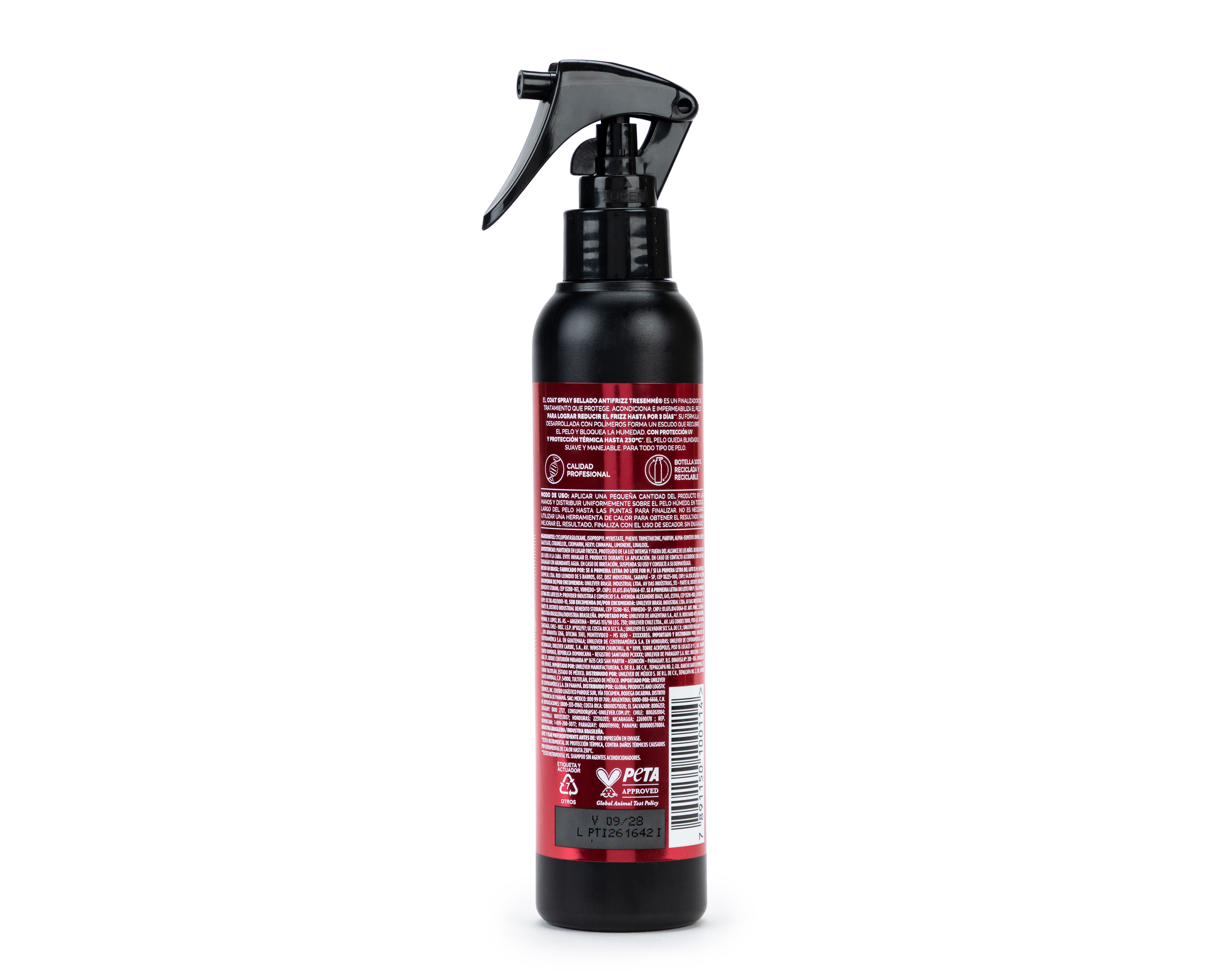 Foto 3 pulgar | Foto 2 | Coat Spray Tresemmé Sellado Antifrizz 190 ml