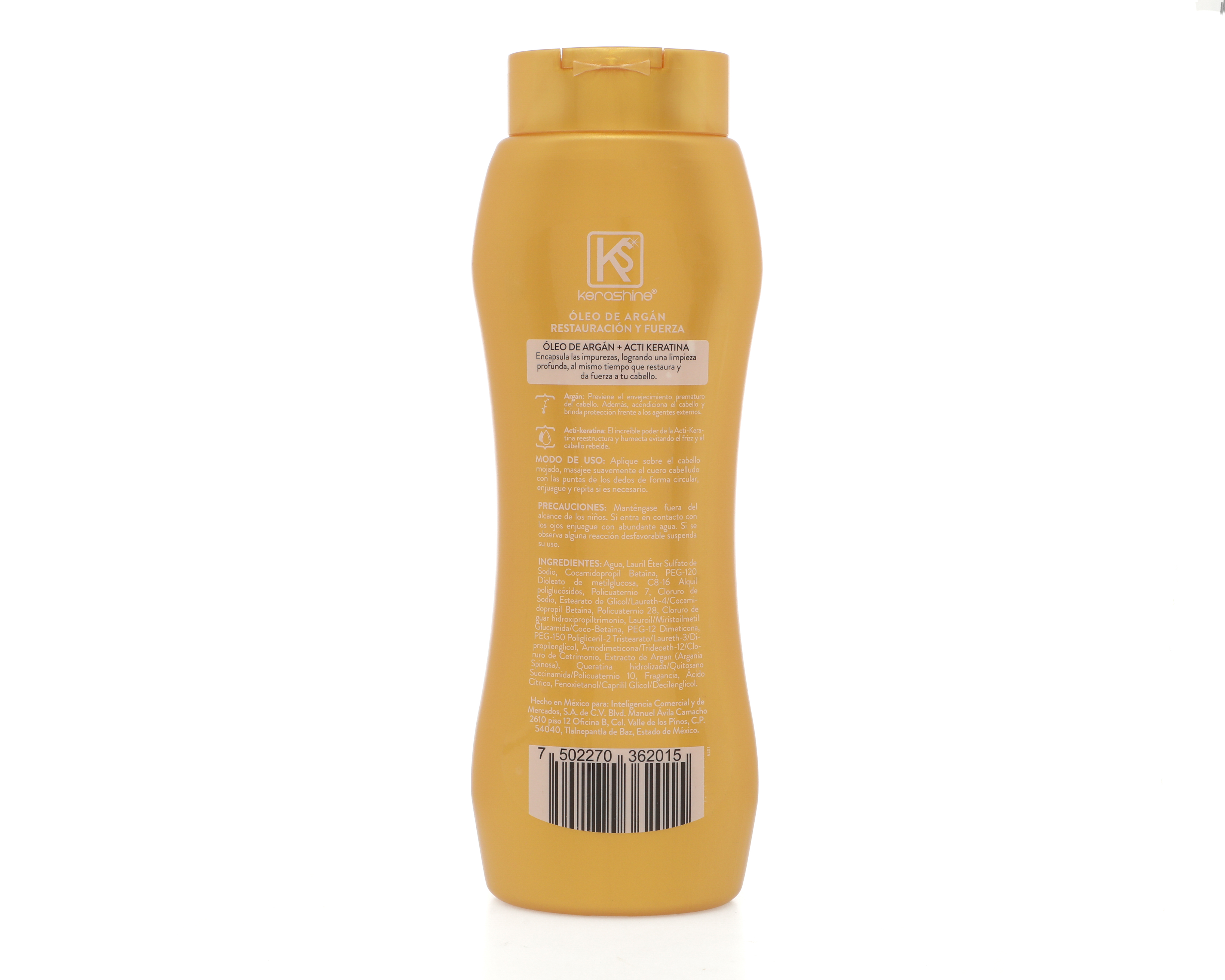 Foto 3 pulgar | Foto 2 | Shampoo Kerashine Restauración y Fuerza 650 ml