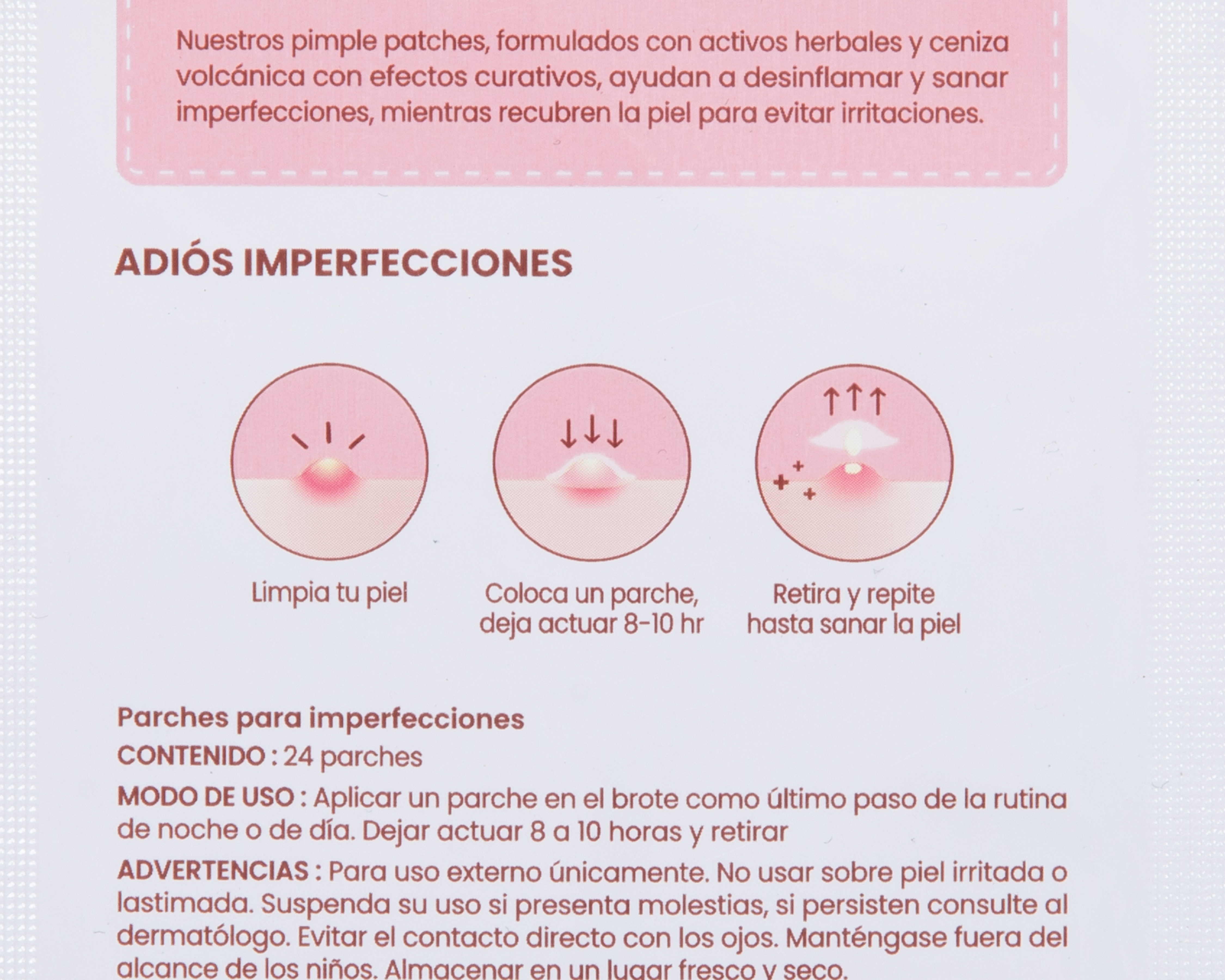 Foto 3 | Foto 3 | Parches para Acné Tony Moly con Activos Herbales y Ceniza Volcánica