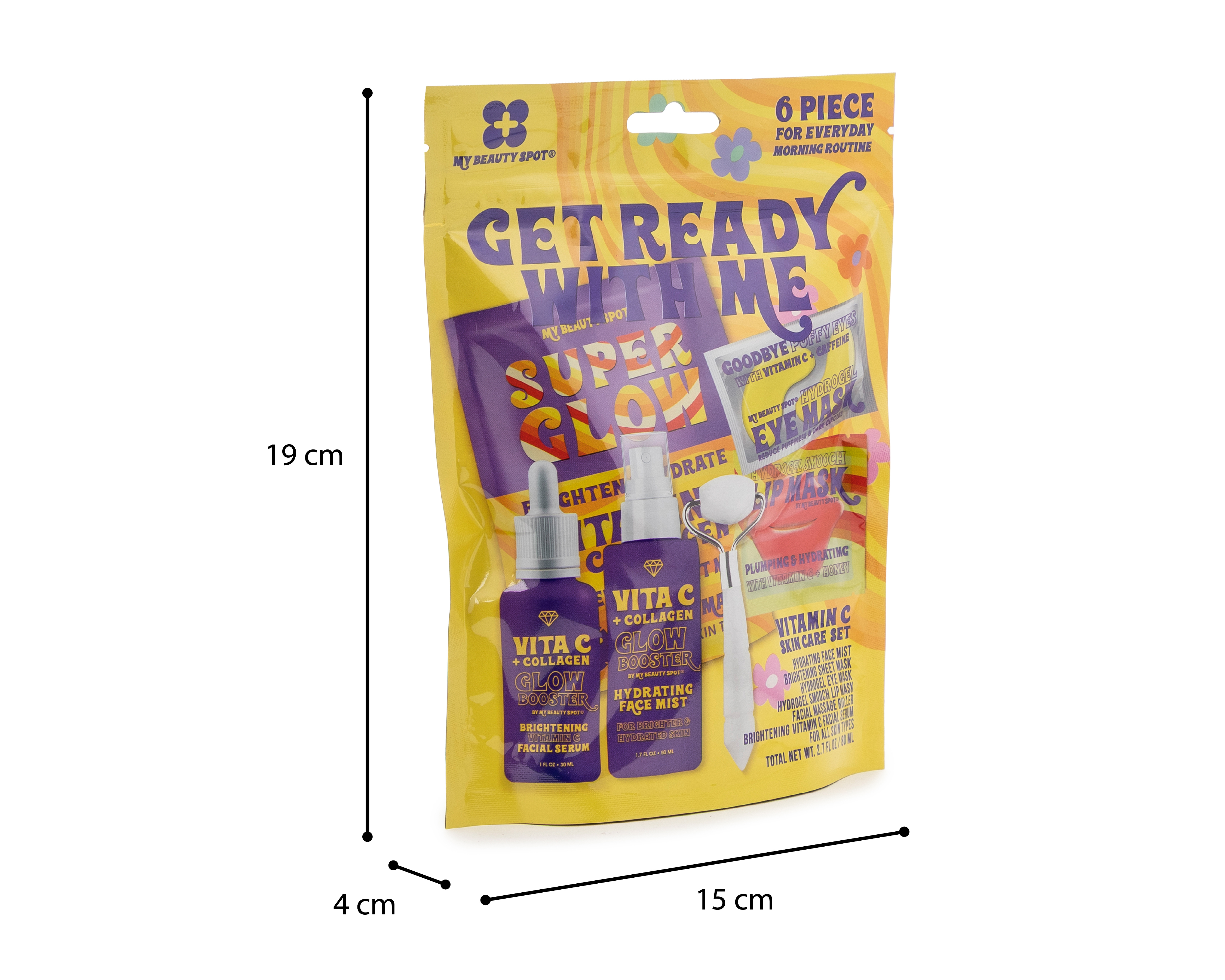 Foto 4 | Foto 4 | Set de Cuidado Facial Vitamina C My Beauty Spot 6 Piezas