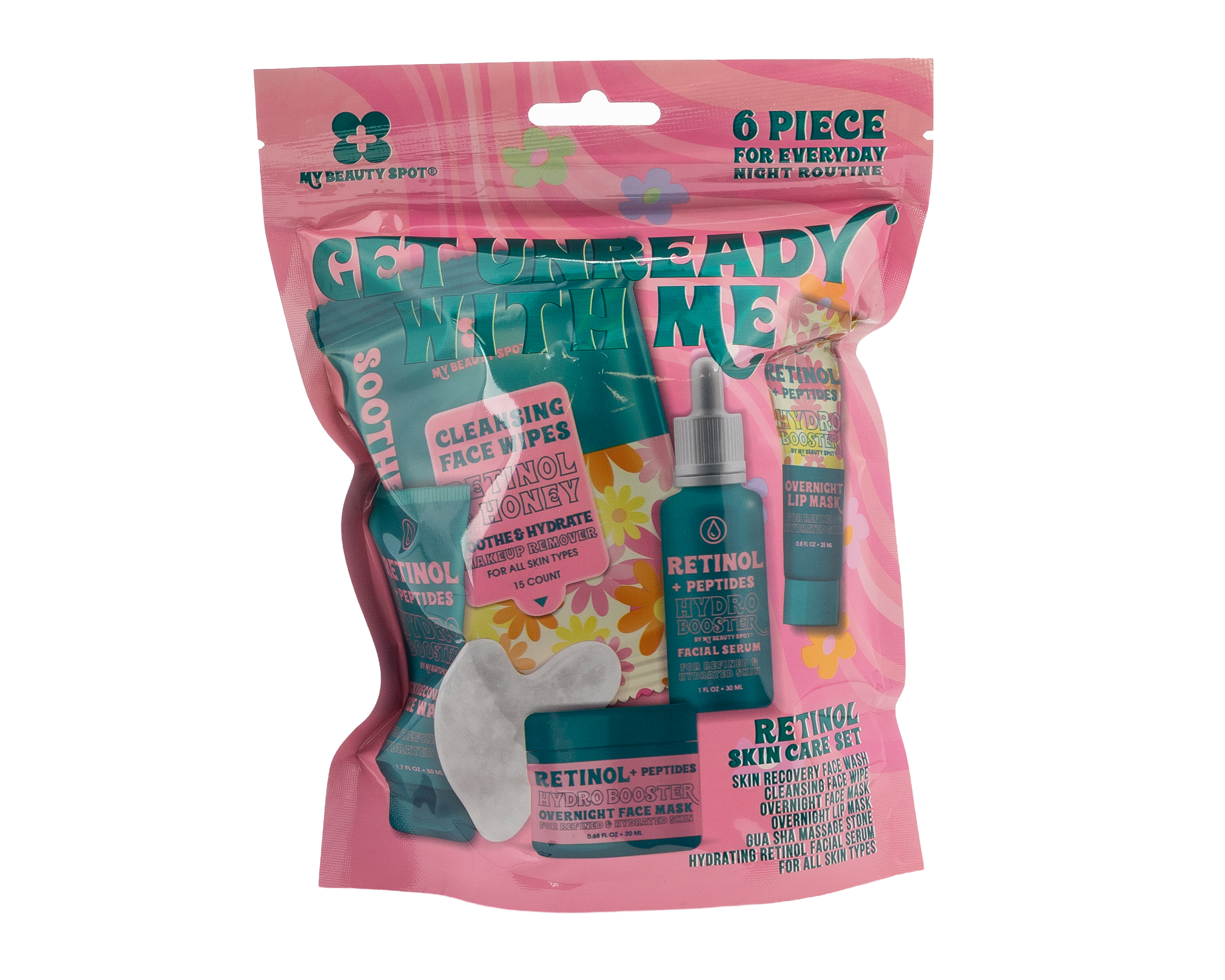 Set de Cuidado Facial Retinol My Beauty Spot 6 Piezas