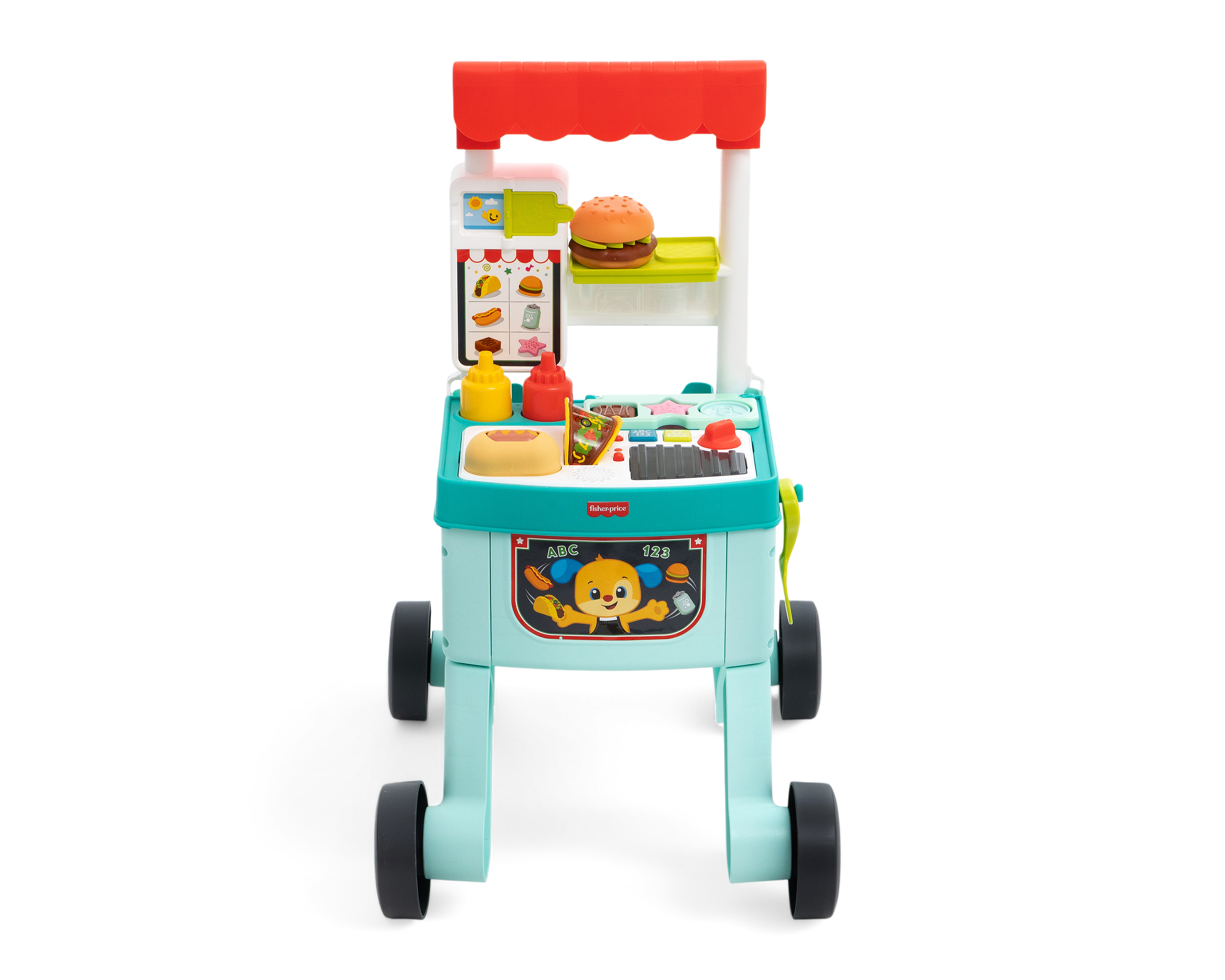 Foto 2 pulgar | Foto 1 | Carro de Snacks 4 en 1 Ríe & Aprende Fisher-Price