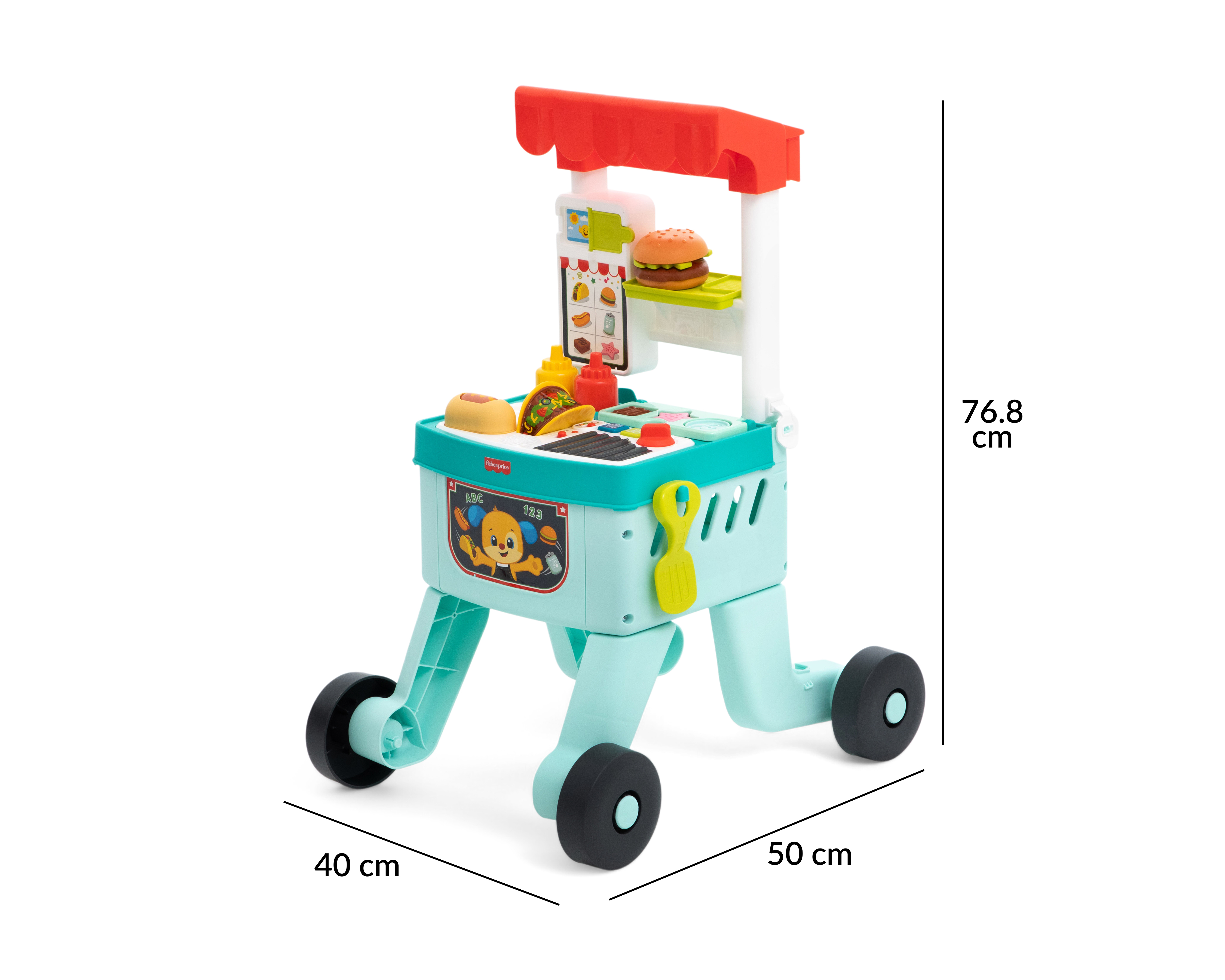 Foto 6 pulgar | Foto 5 | Carro de Snacks 4 en 1 Ríe & Aprende Fisher-Price