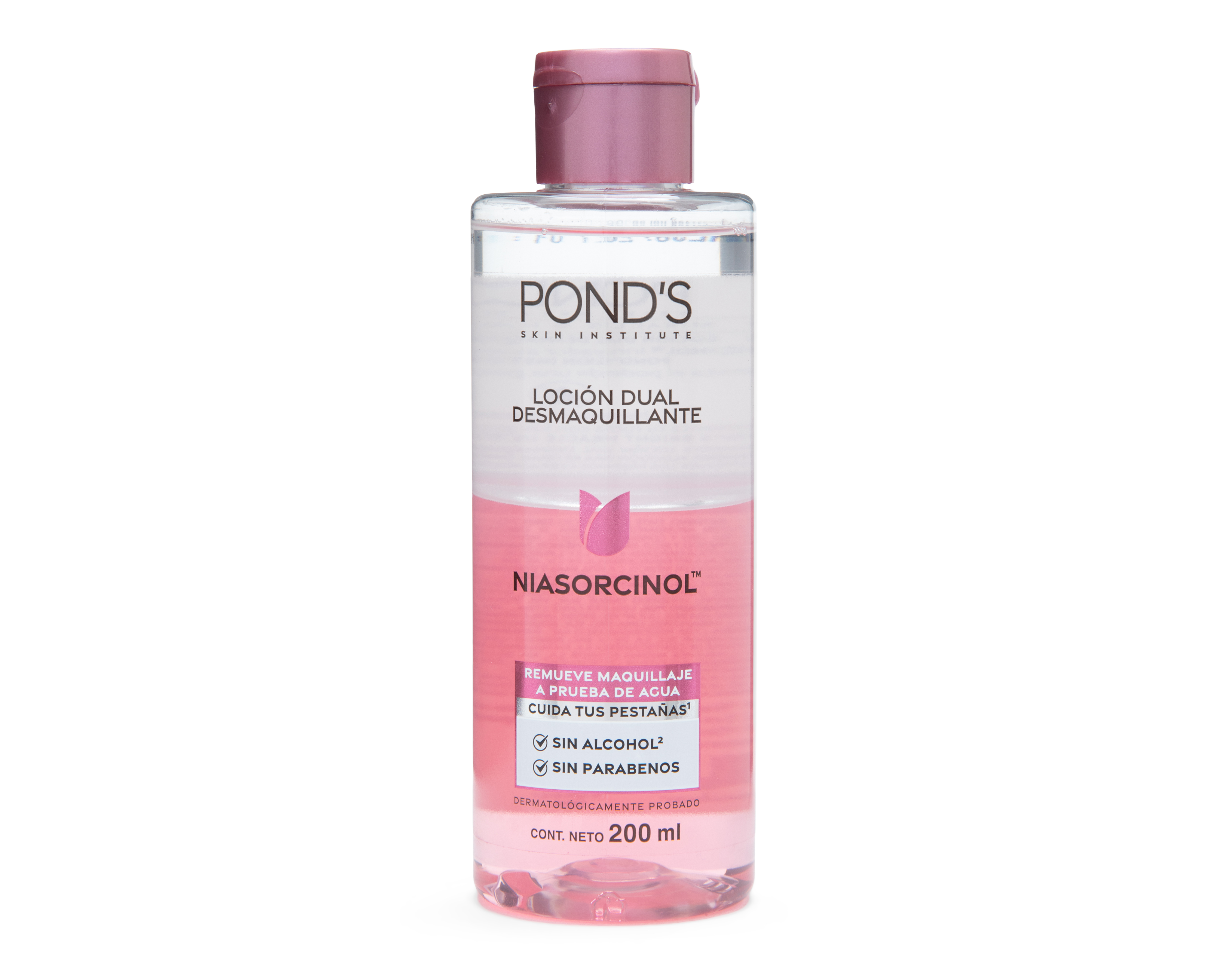 Foto 2 pulgar | Foto 1 | Loción Dual Desmaquillante Pond's Niasorcinol 200 ml