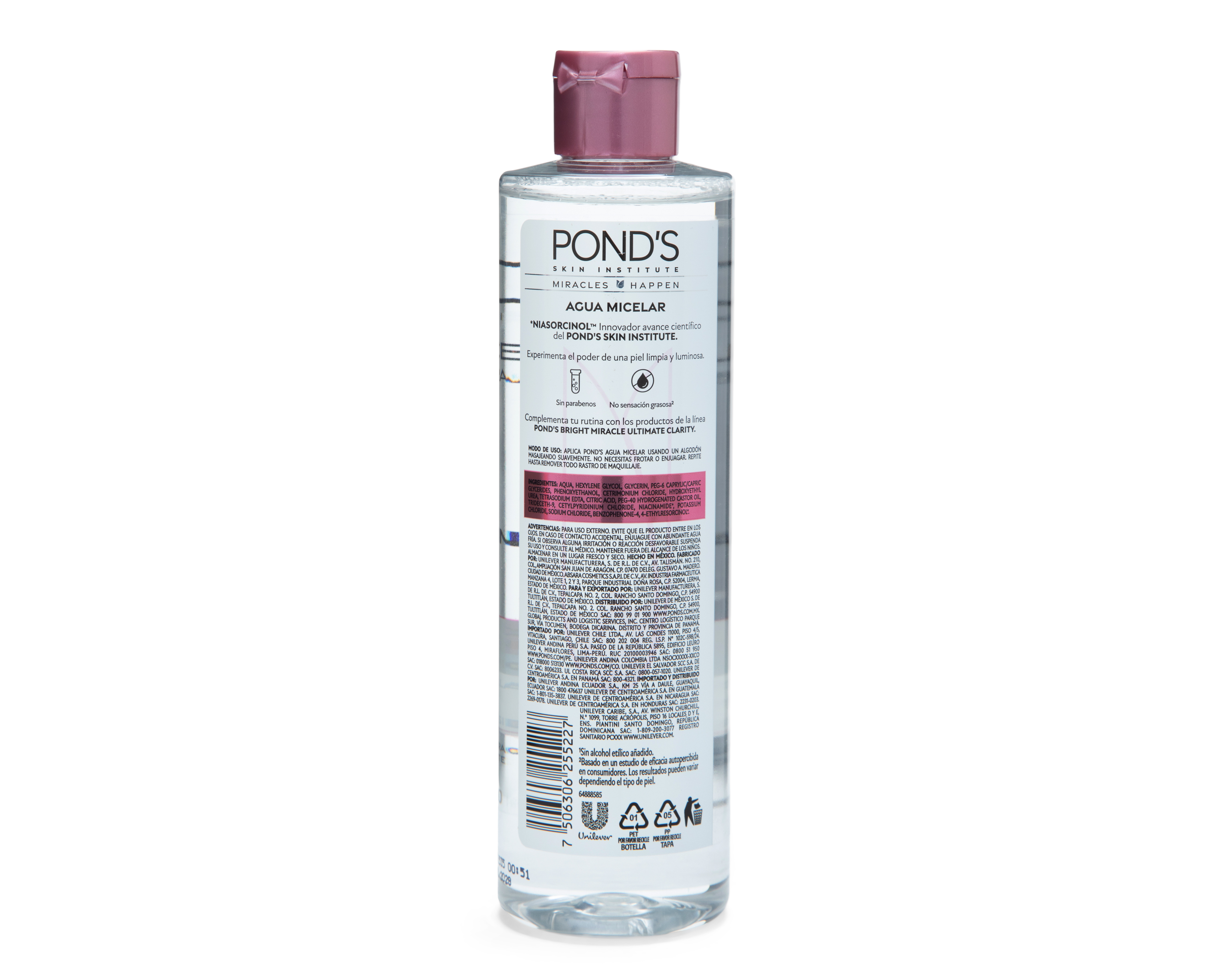 Foto 3 pulgar | Foto 2 | Agua Micelar Todo en Uno Pond's Bright Miracle 300 ml