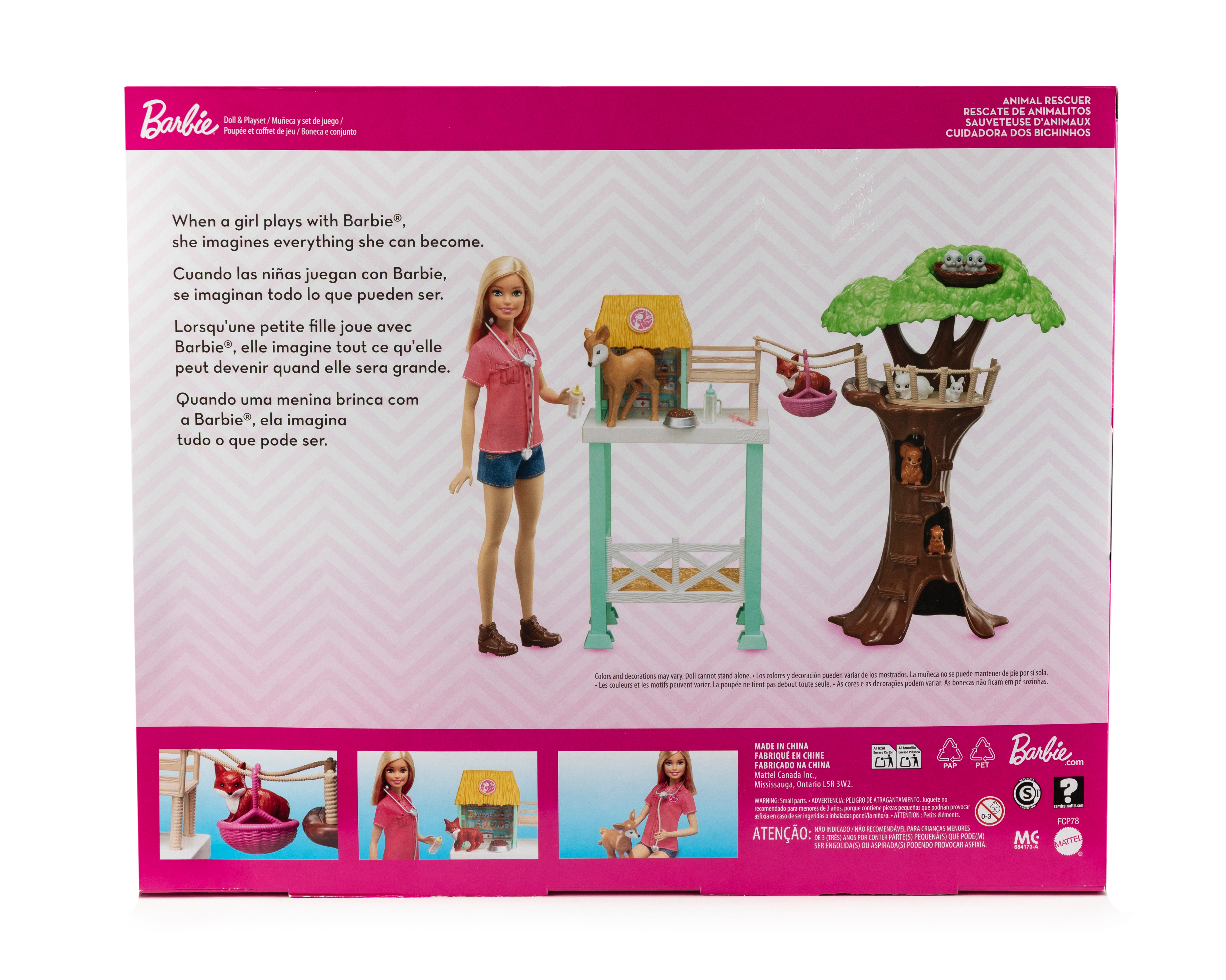 Foto 6 pulgar | Foto 5 | Muñeca Barbie Rescate de Animalitos