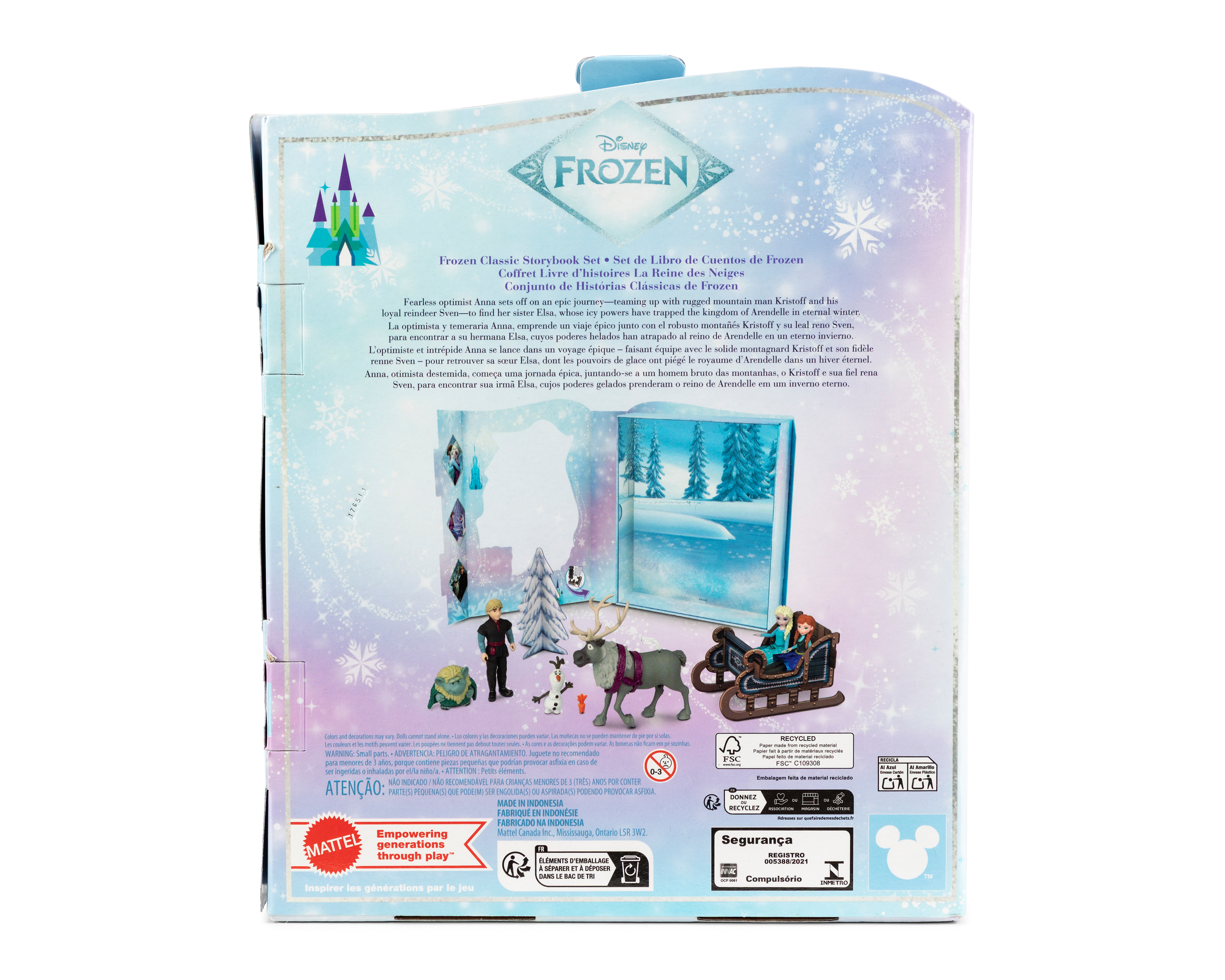 Foto 4 | Foto 4 | Conjunto de Historias Clásicas de Frozen Mattel