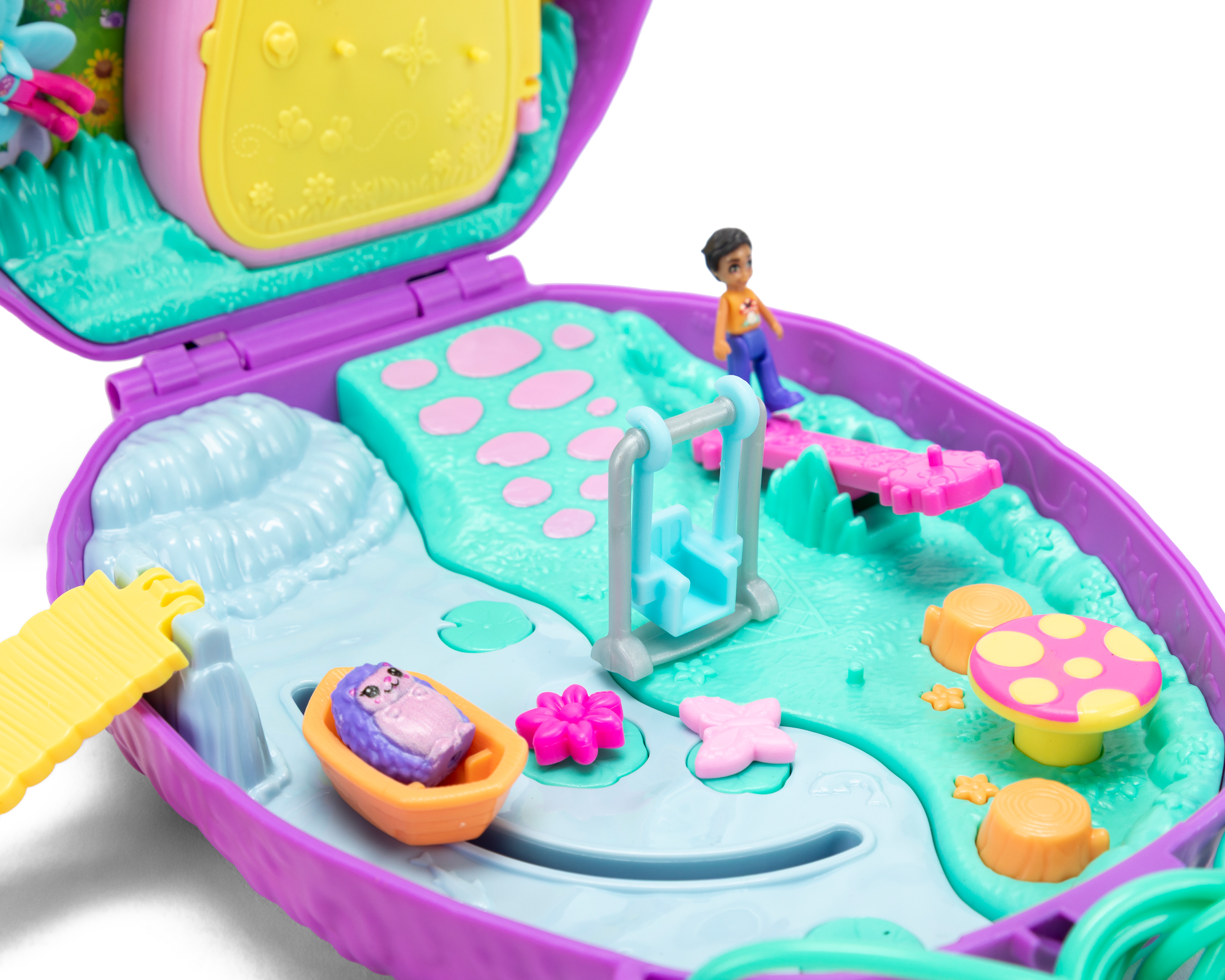 Foto 2 | Foto 2 | Mamá y Bebé Erizo Polly Pocket con Accesorios