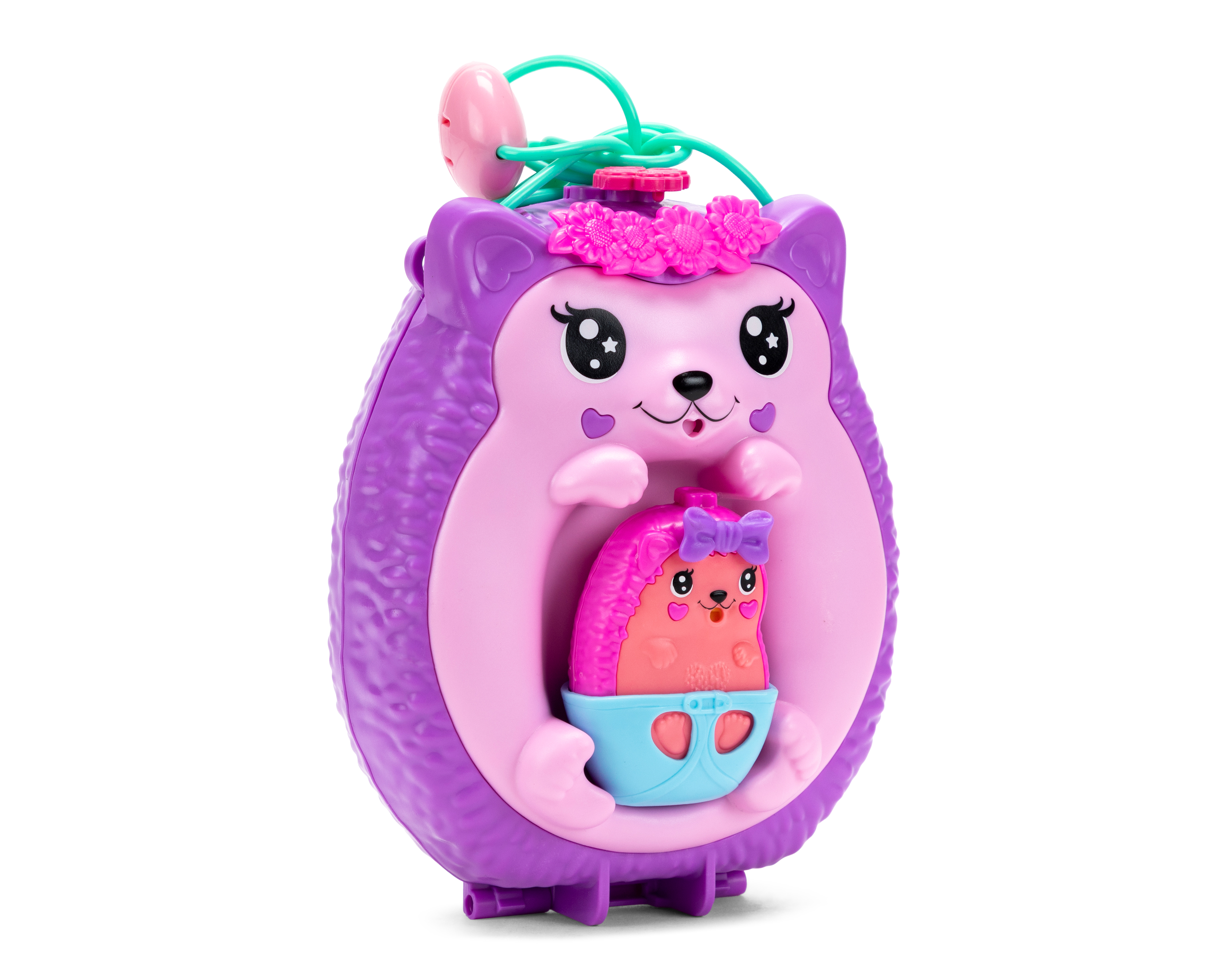 Foto 3 | Foto 3 | Mamá y Bebé Erizo Polly Pocket con Accesorios