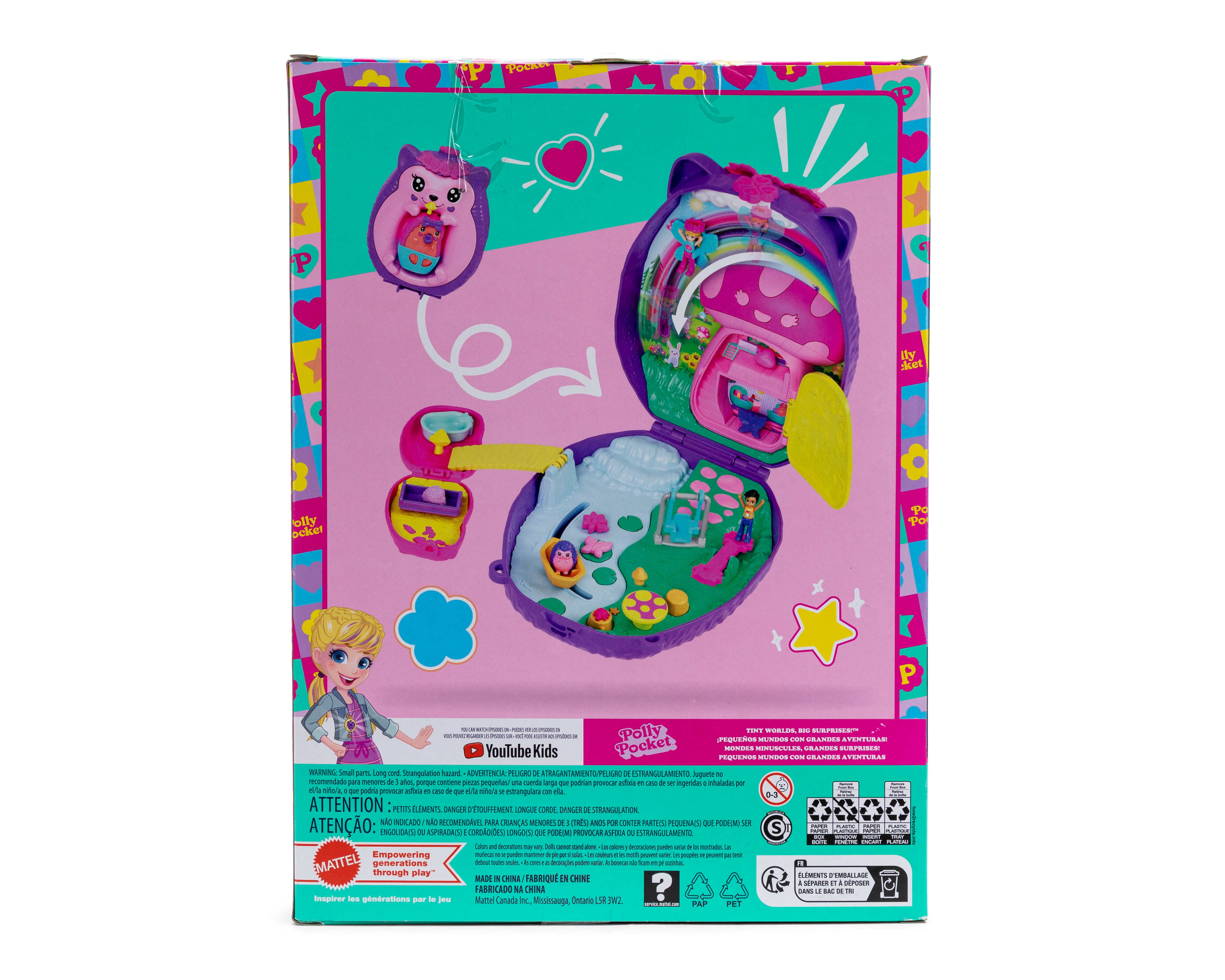 Foto 5 | Foto 5 | Mamá y Bebé Erizo Polly Pocket con Accesorios