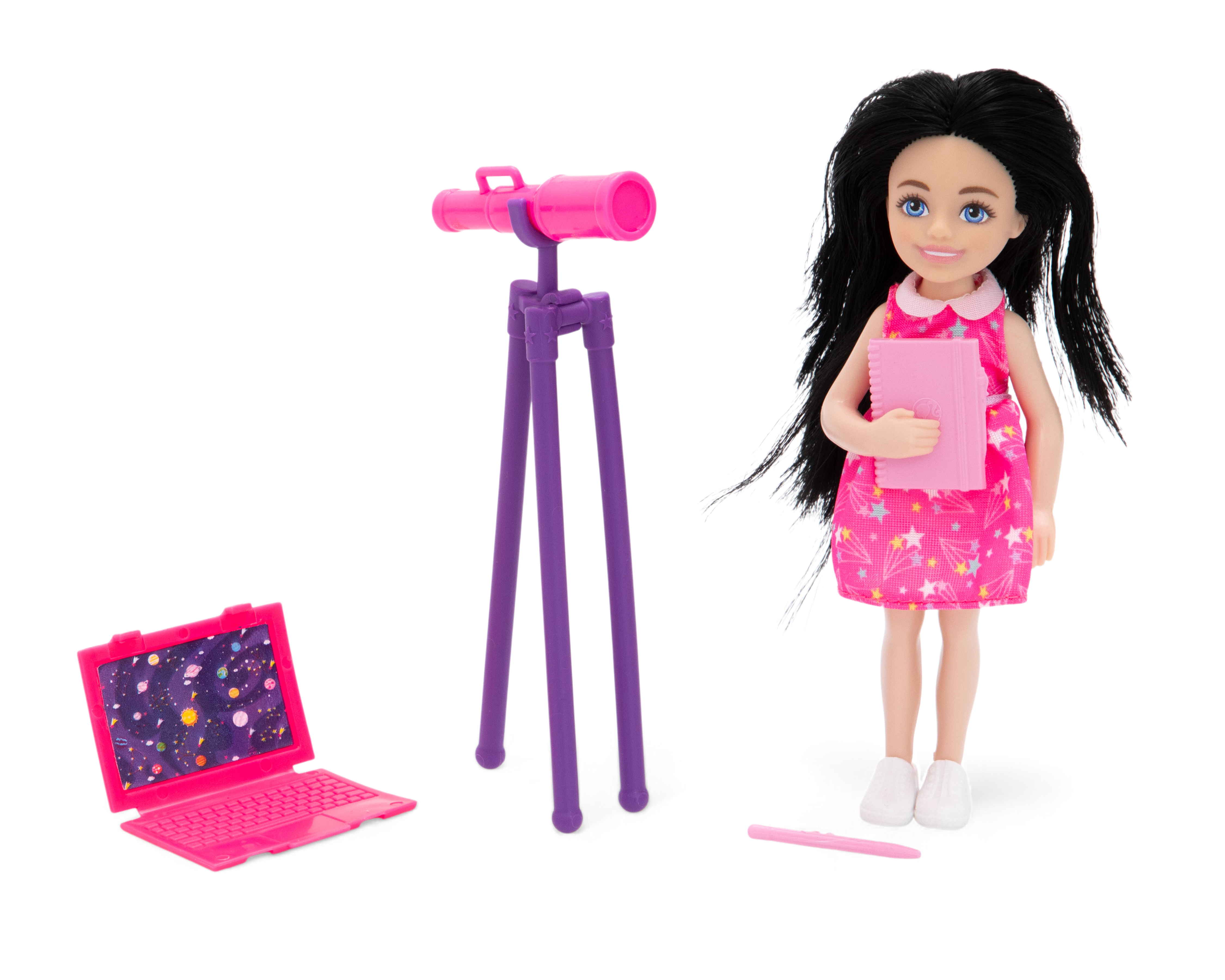 Muñeca Barbie Chelsea Profesiones Astrónoma