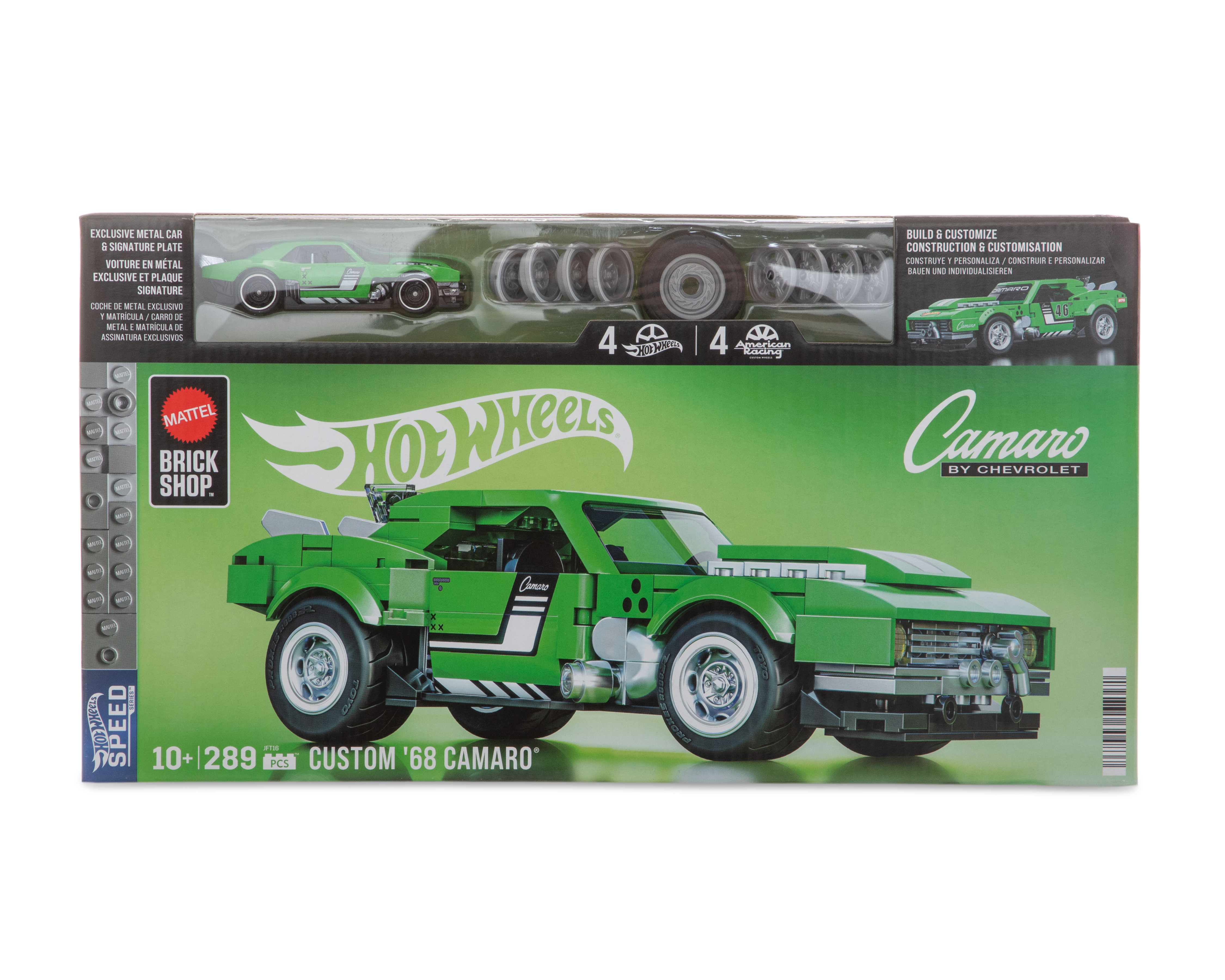 Bloques de Construcción Hot Wheels 289 Piezas