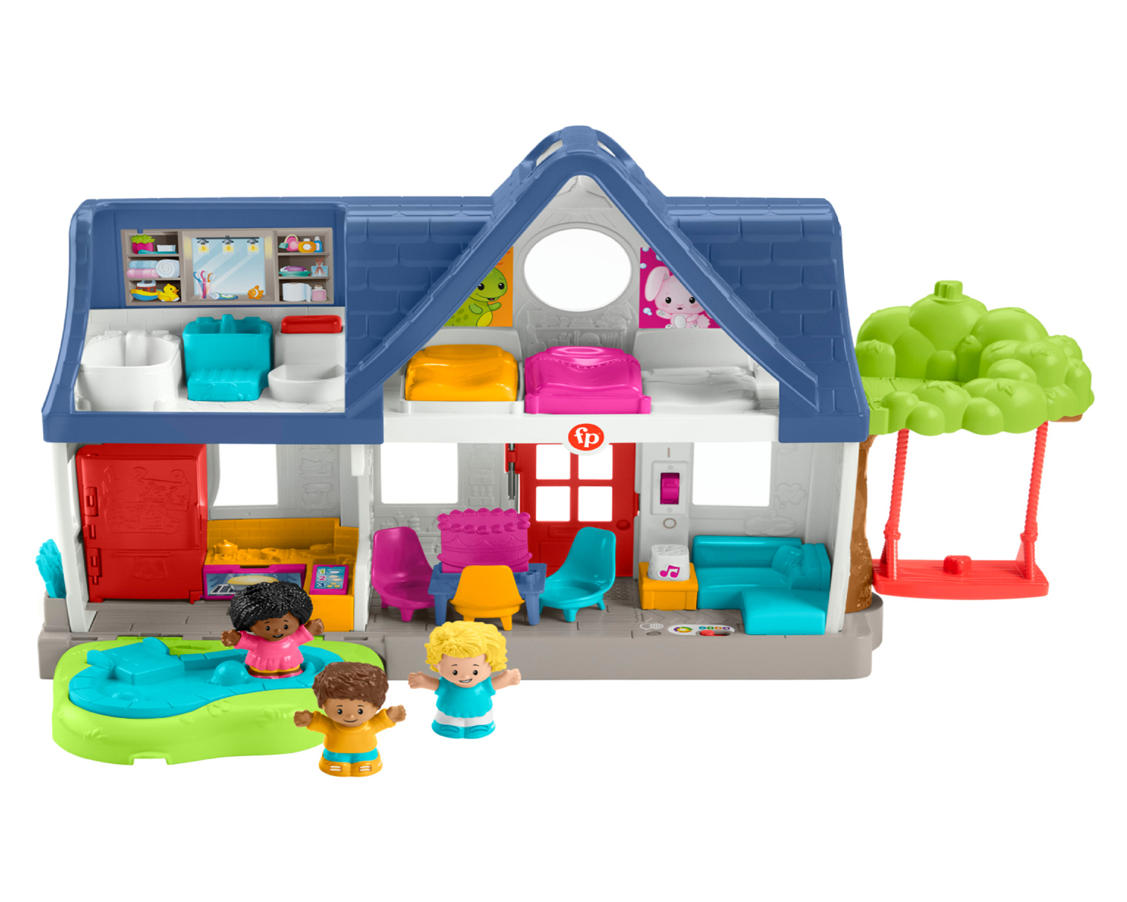 Foto 2 pulgar | Foto 1 | Casita de los Amigos Little People Fisher-Price