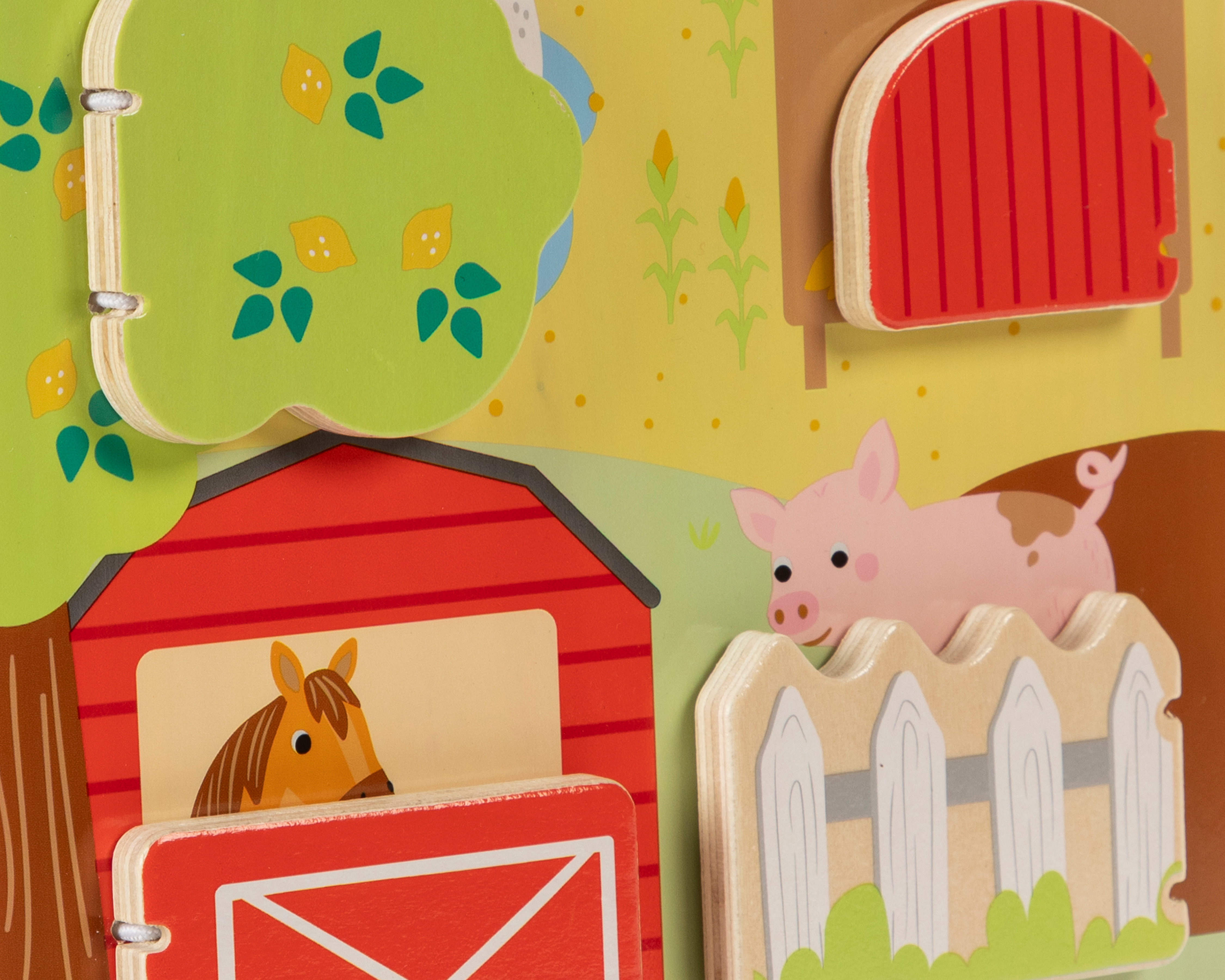 Foto 3 pulgar | Foto 2 | Tablero de Madera de Animales de Granja Fisher-Price
