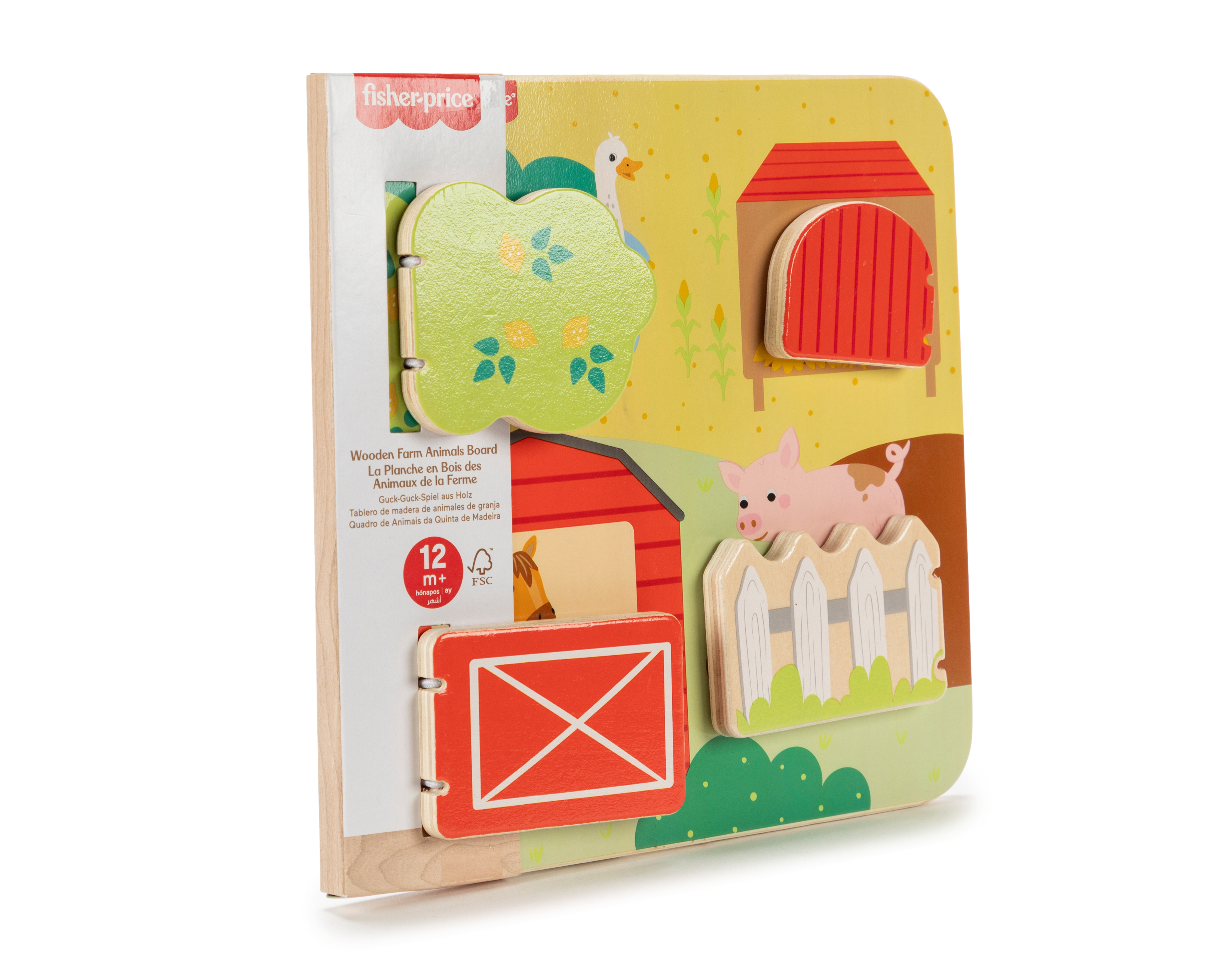 Foto 6 pulgar | Foto 5 | Tablero de Madera de Animales de Granja Fisher-Price