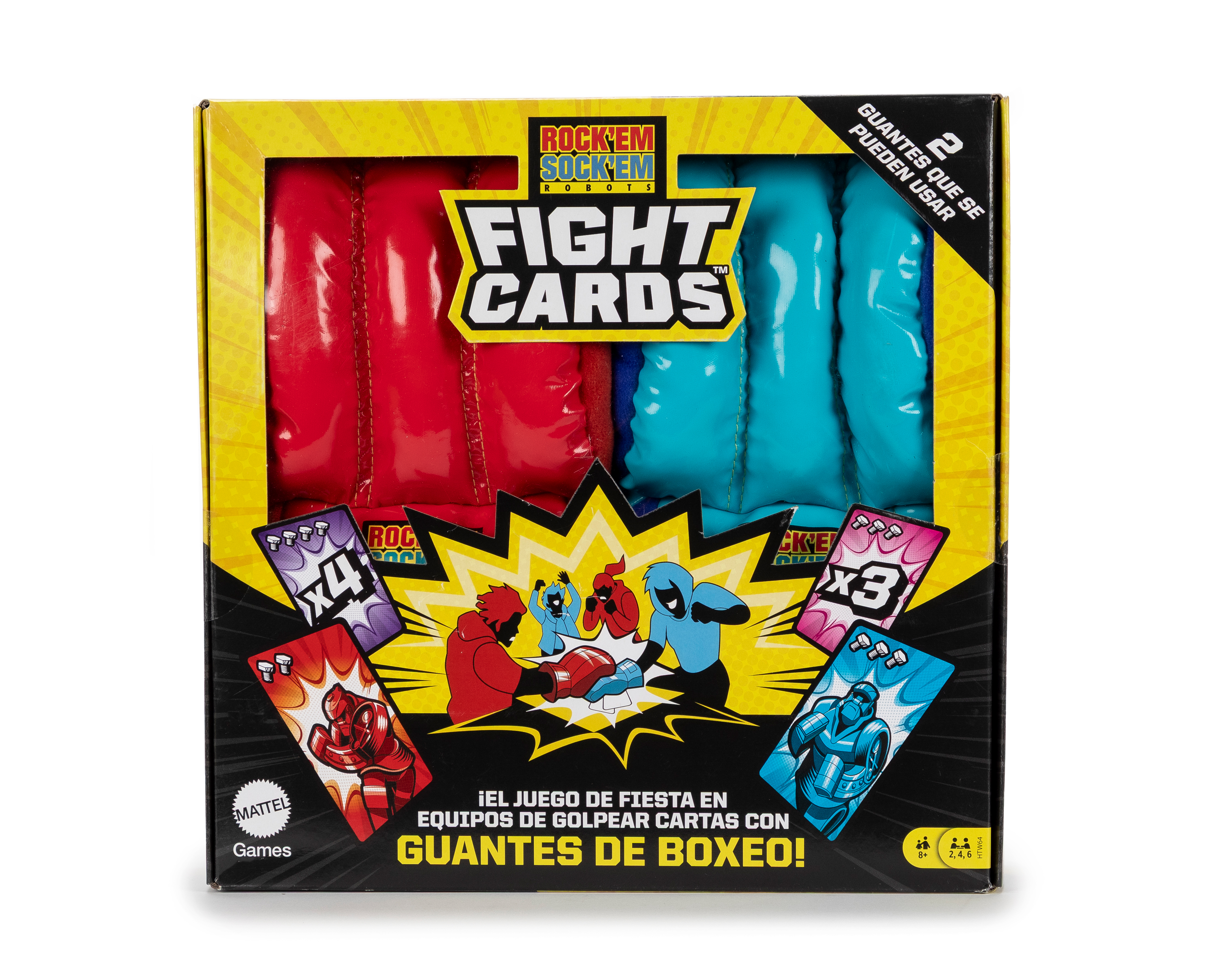 Foto 5 pulgar | Foto 4 | Juego de Mesa para Adultos Games Rock 'Em Sock 'Em