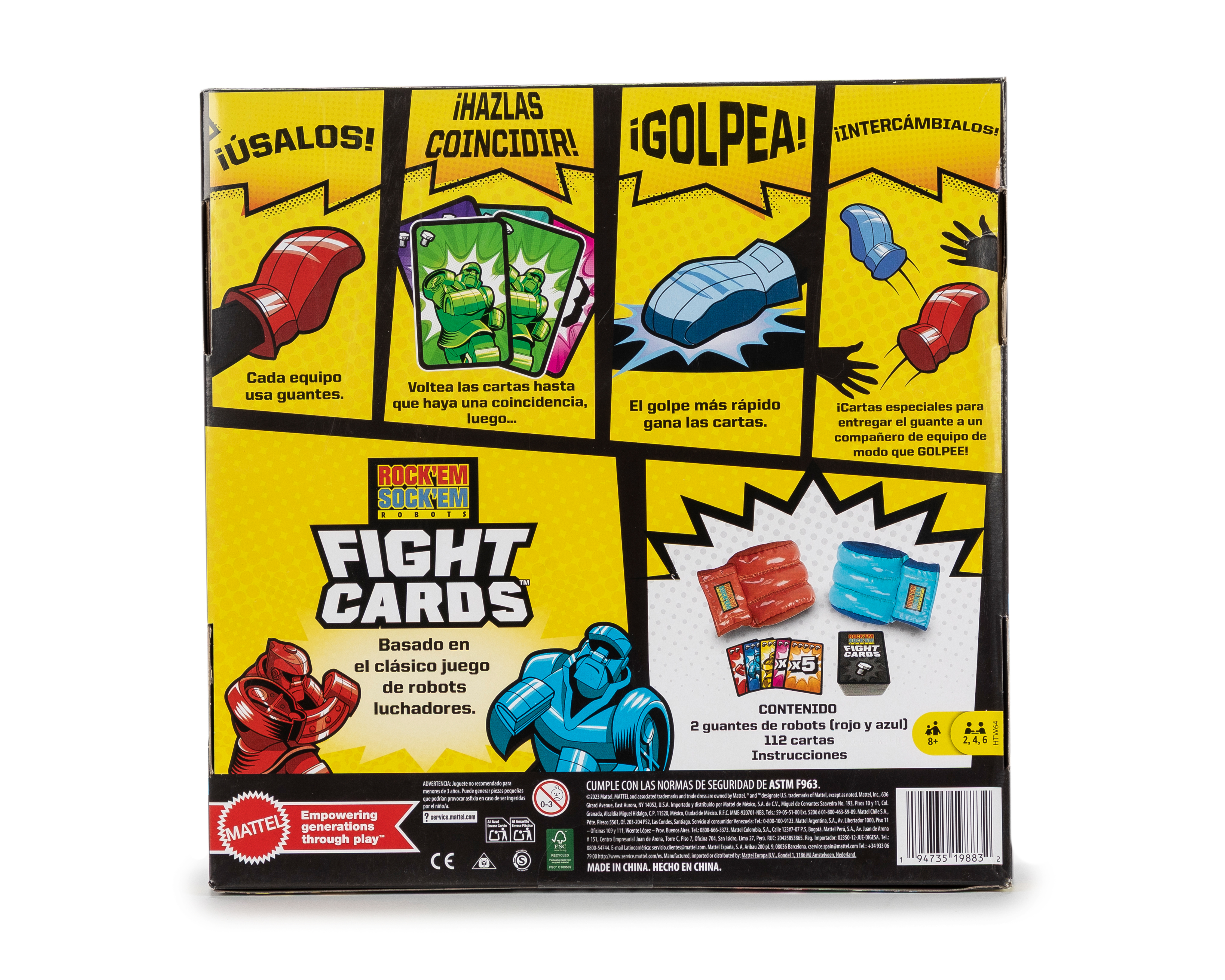 Foto 5 | Foto 5 | Juego de Mesa para Adultos Games Rock 'Em Sock 'Em