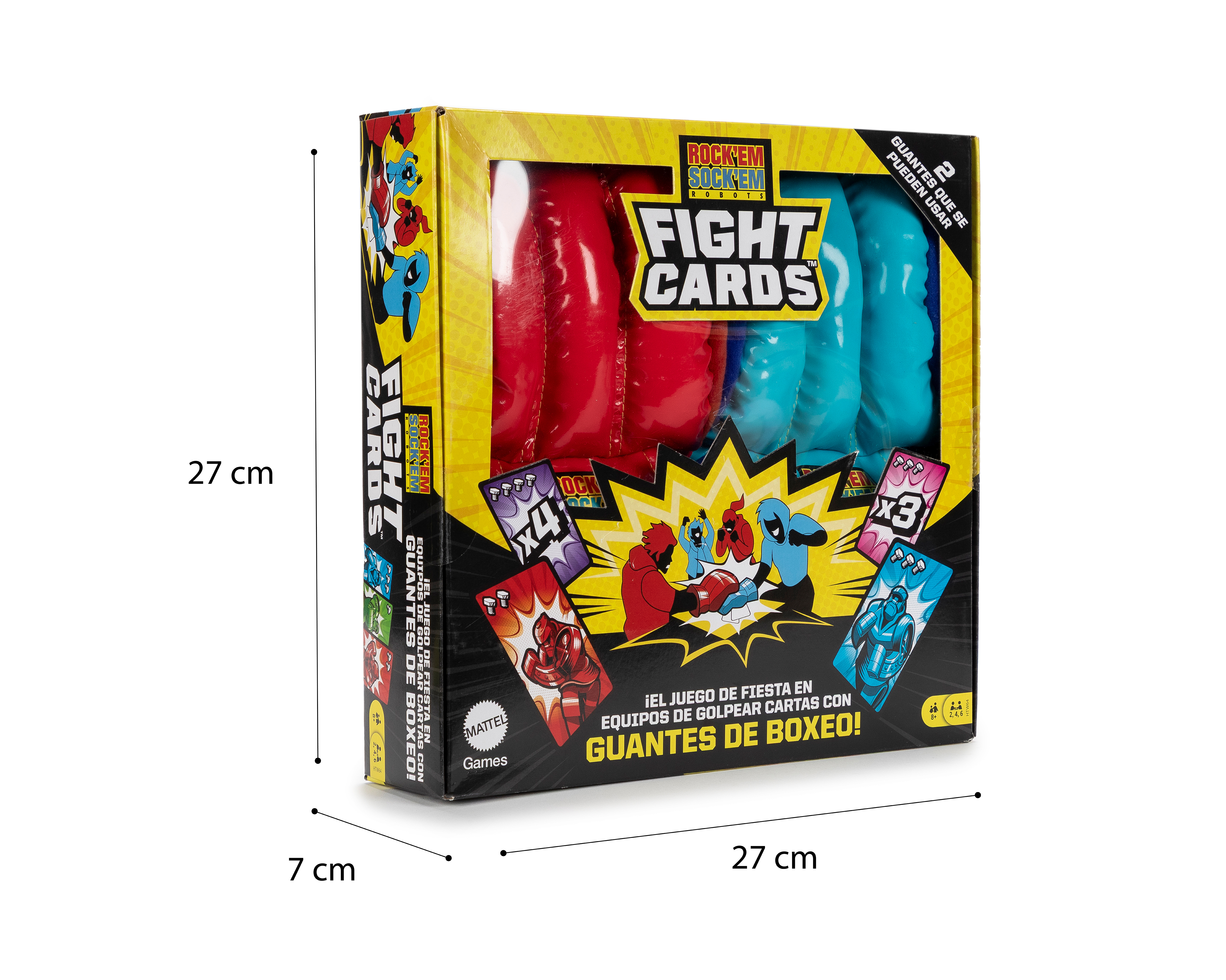 Foto 7 pulgar | Foto 6 | Juego de Mesa para Adultos Games Rock 'Em Sock 'Em