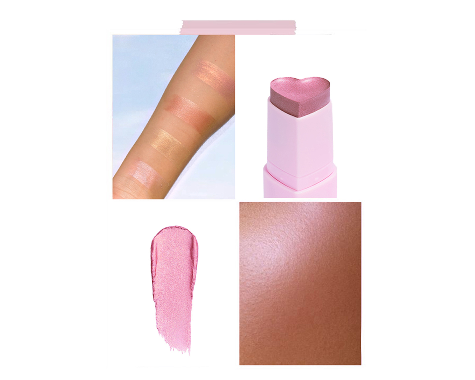 Foto 2 | Foto 2 | Iluminador en Barra Amor Us Love Ray Pink Beam 6 g