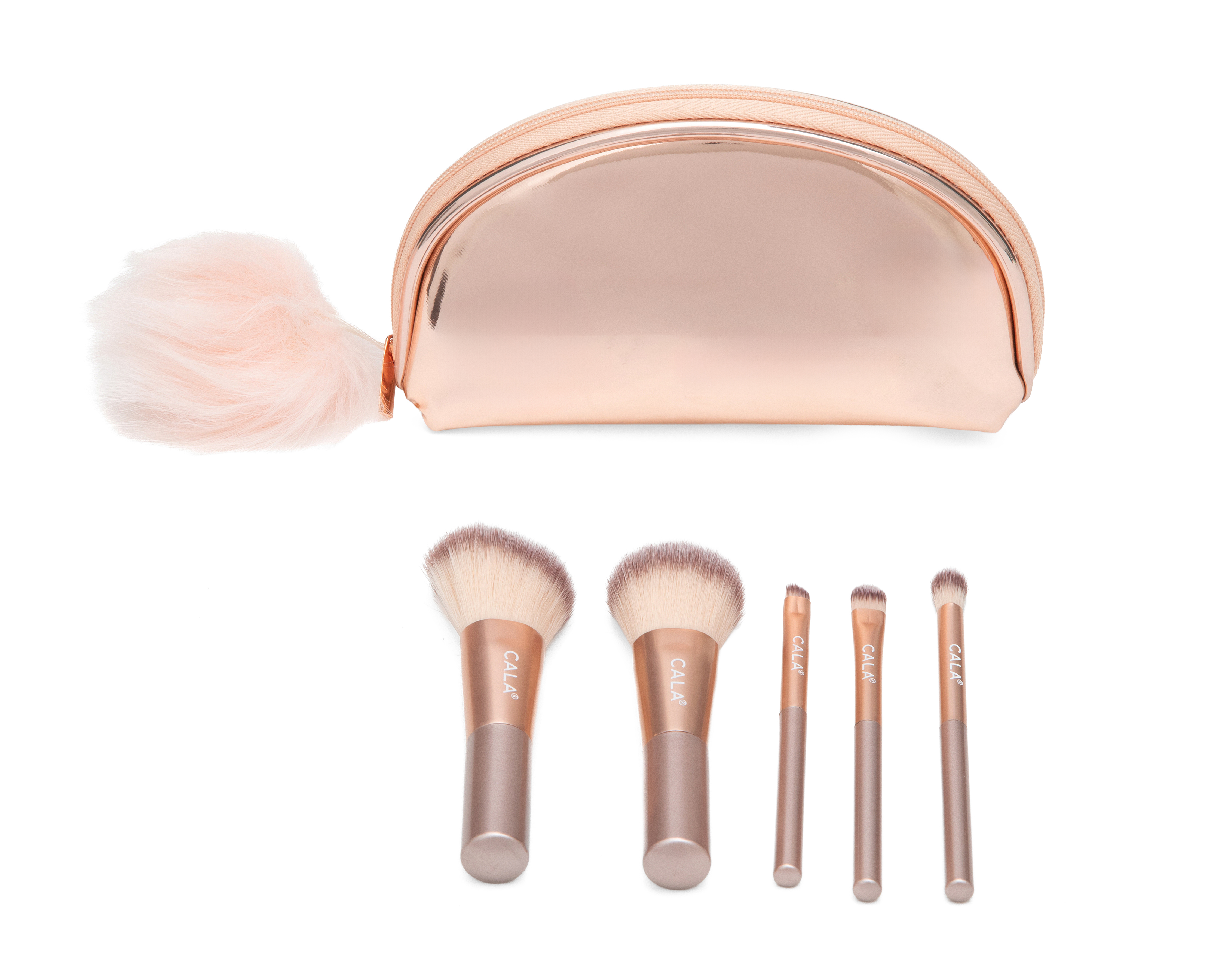 Foto 2 pulgar | Foto 1 | Set de Brochas de Maquillaje Cala Iconic Glow 6 Piezas