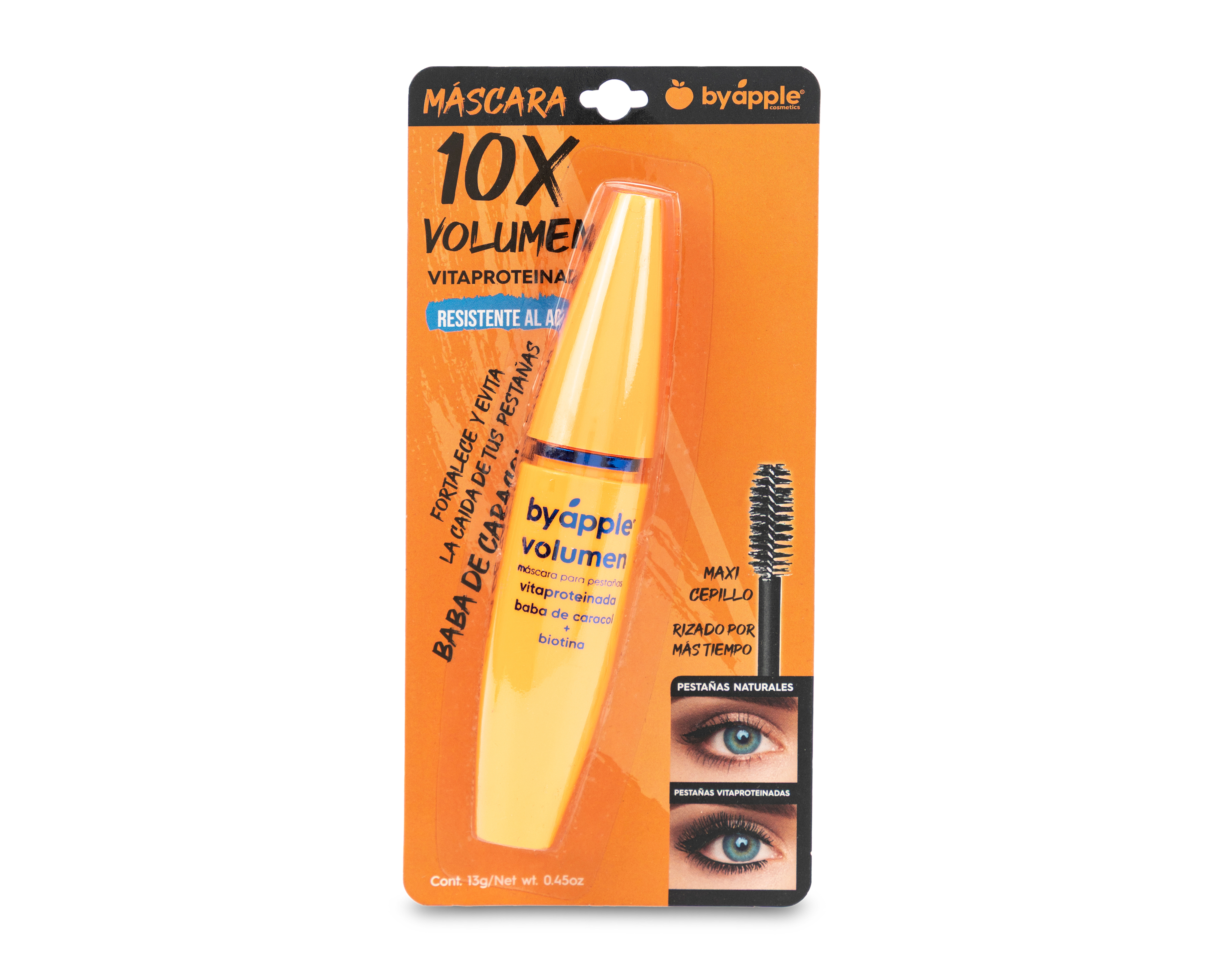 Máscara para Pestañas By Apple 10X Volumen 13 g