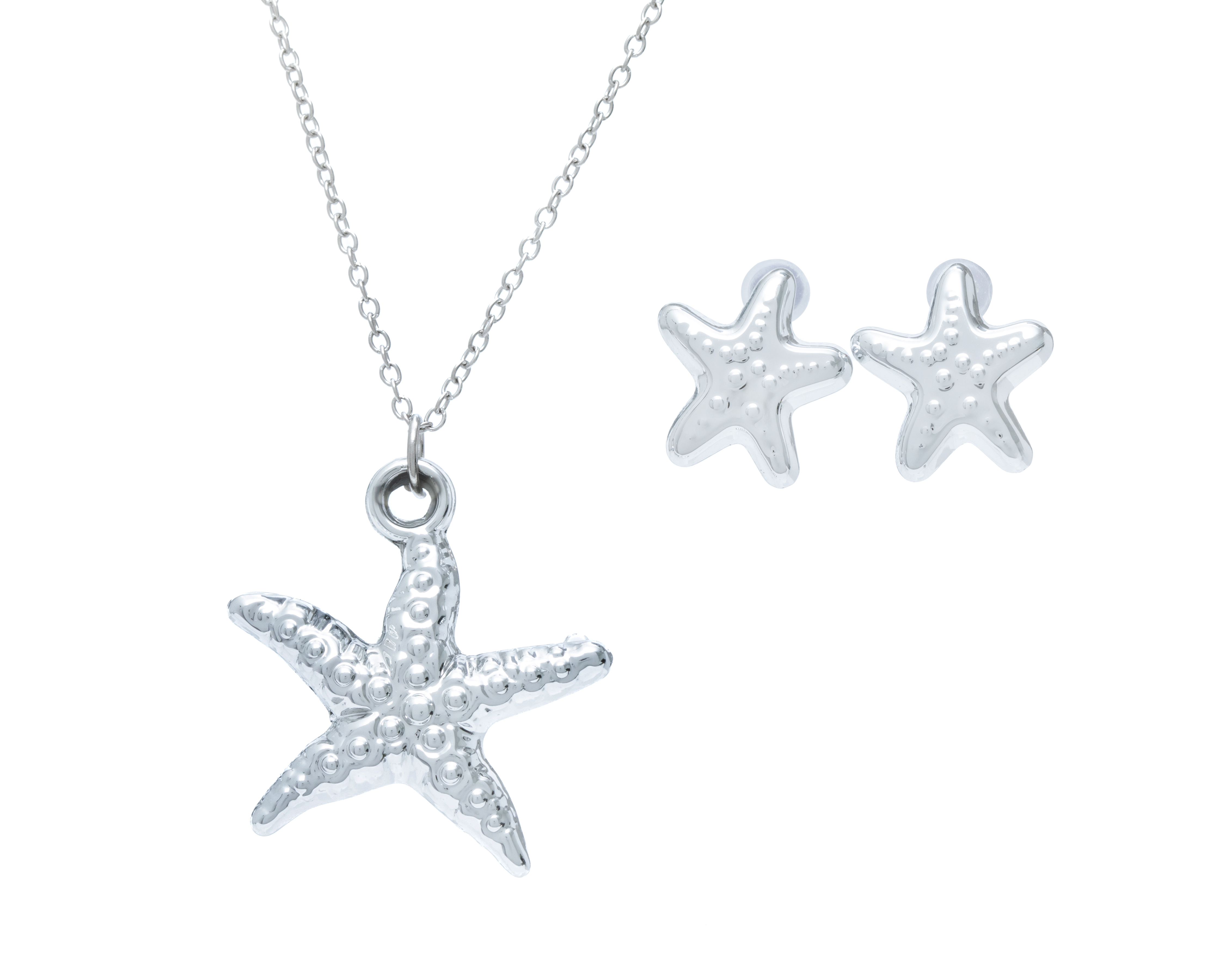 Foto 3 pulgar | Foto 2 | Collar y Aretes de Metal Thinner