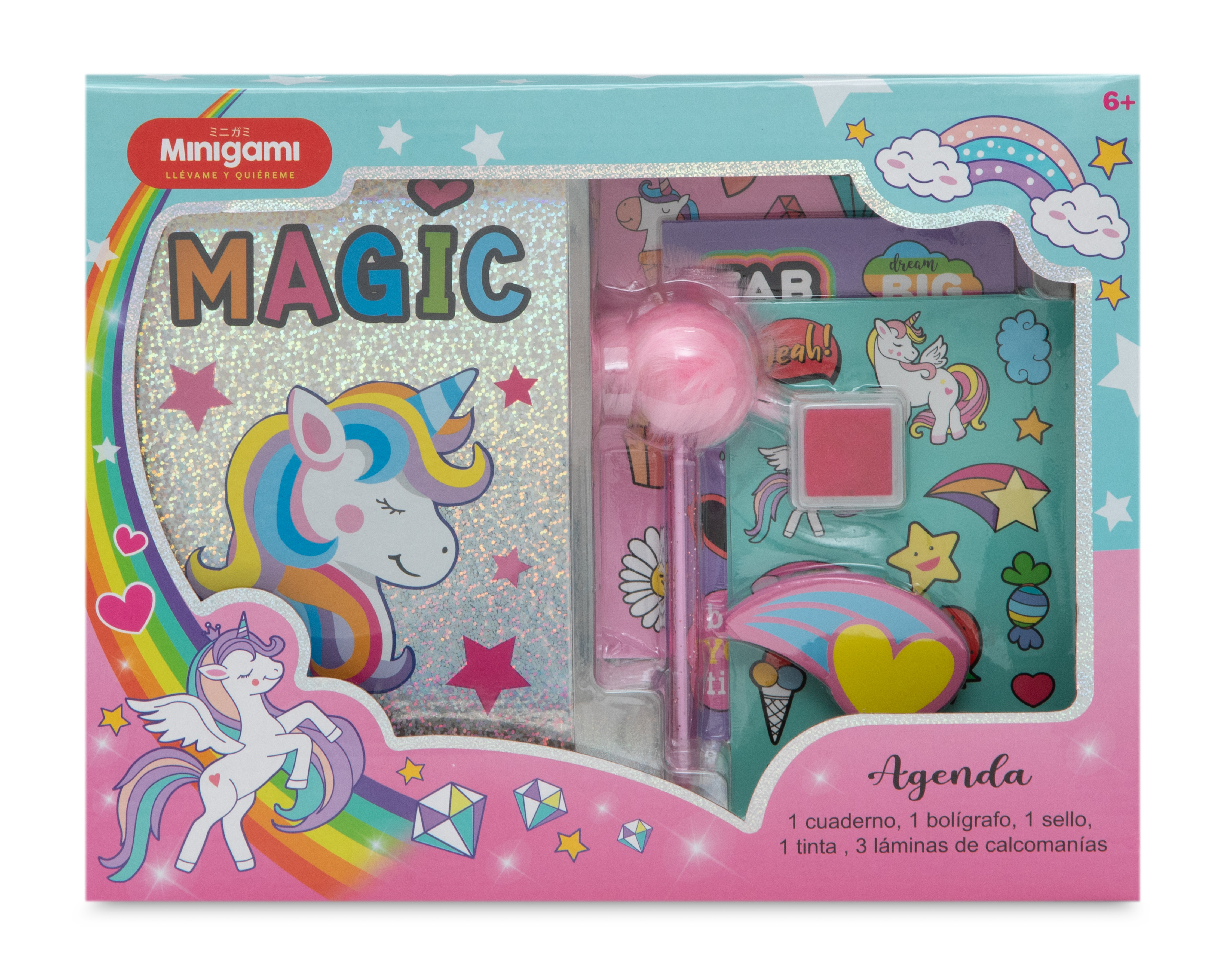 Foto 4 | Foto 4 | Agenda Unicornio Minigami con Accesorios