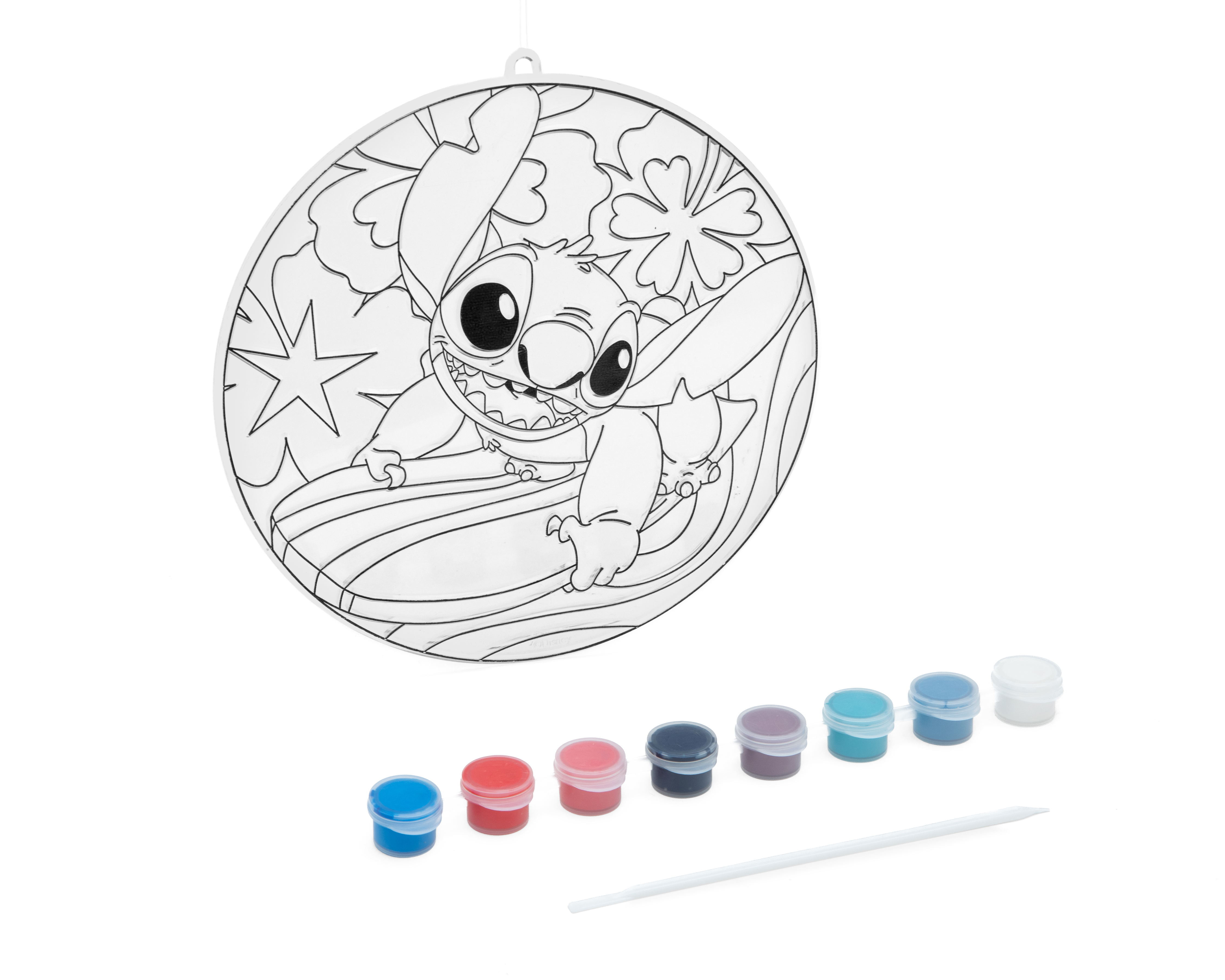 Vitral de Acrílico para Pintar Disney Stitch