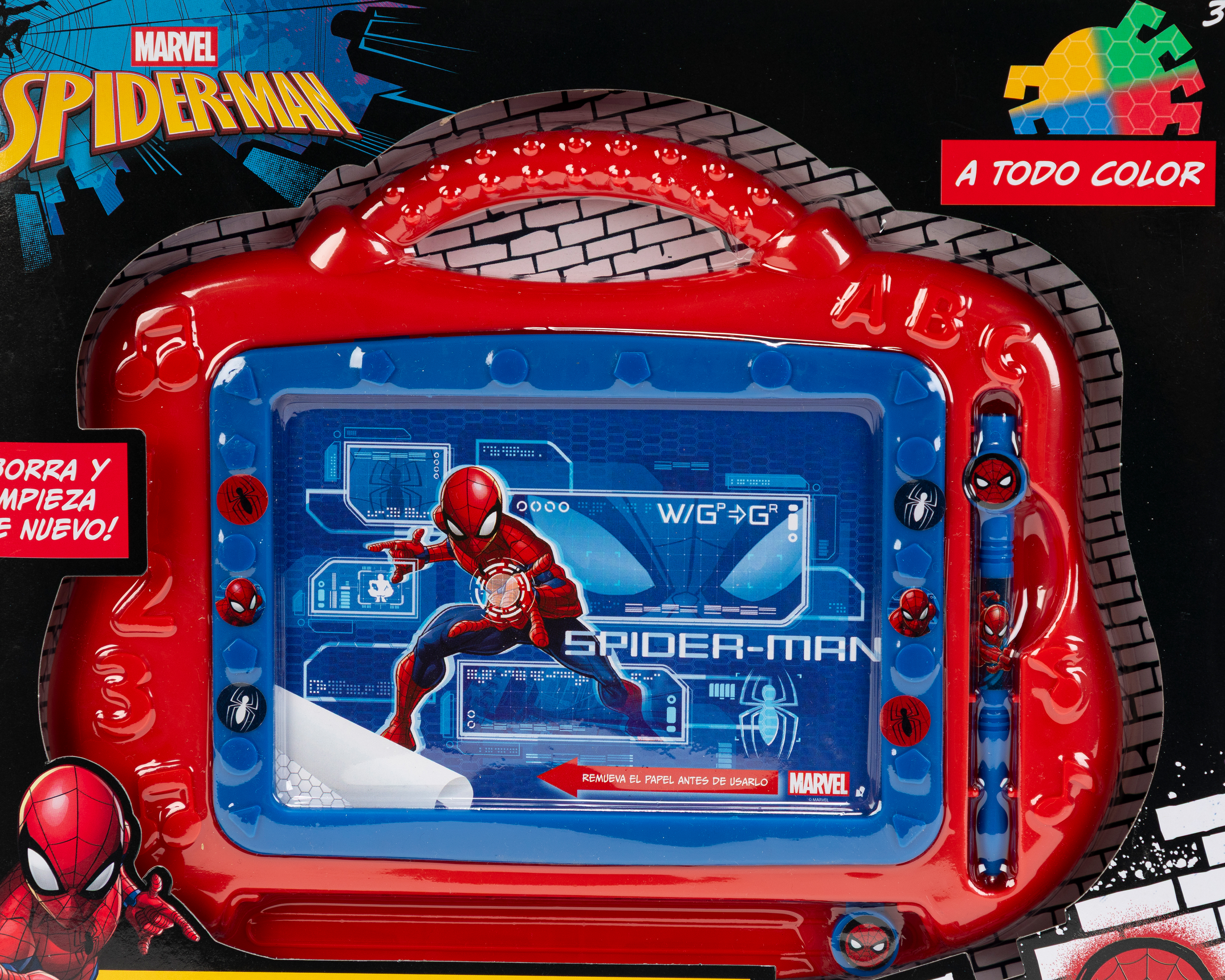 Foto 4 pulgar | Foto 3 | Pizarrón Mágico Marvel Spider-Man