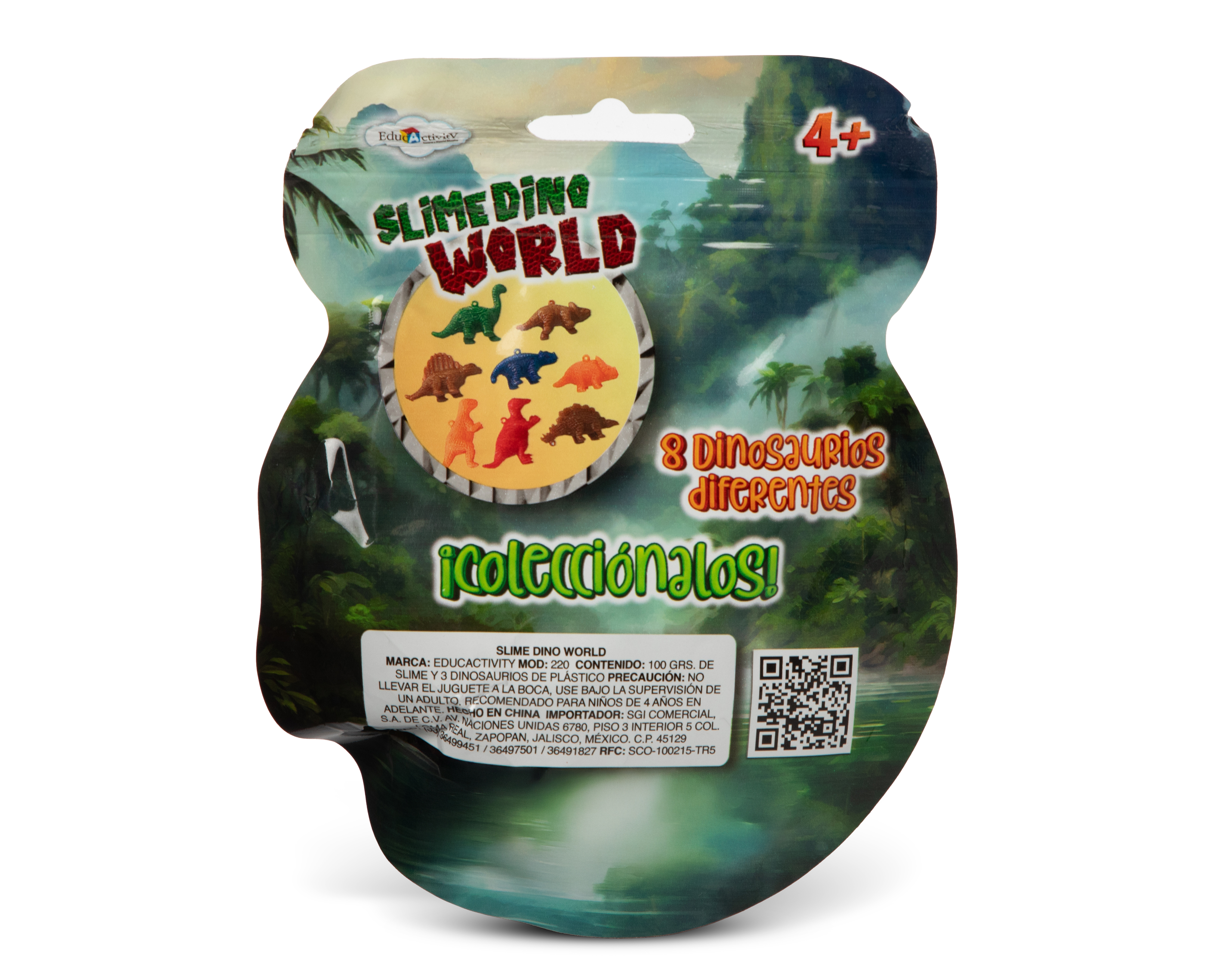 Foto 3 pulgar | Foto 2 | Slime Dino World Educactivity con Figuras