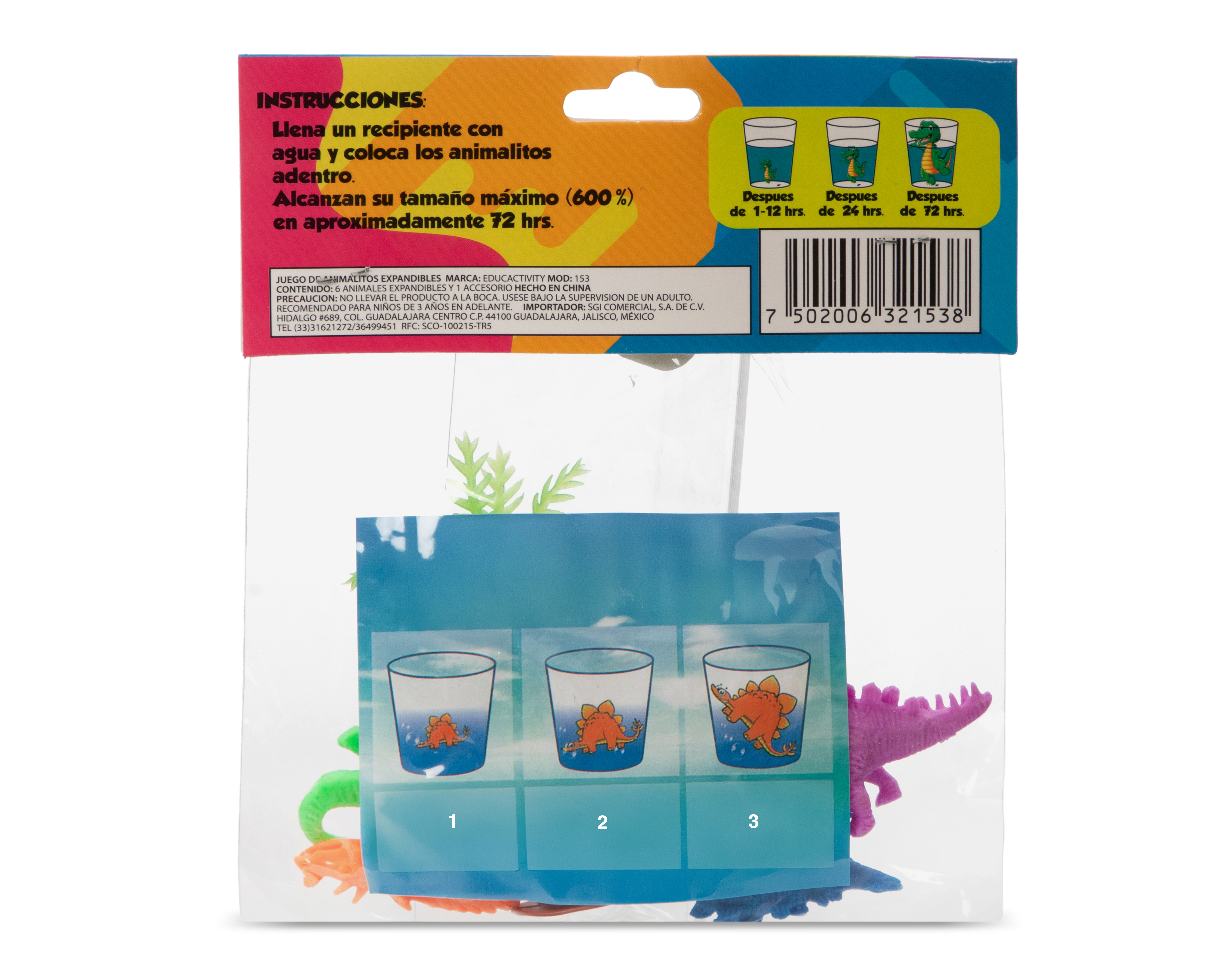 Foto 2 | Foto 2 | Dinosaurio Educactivity Expandible