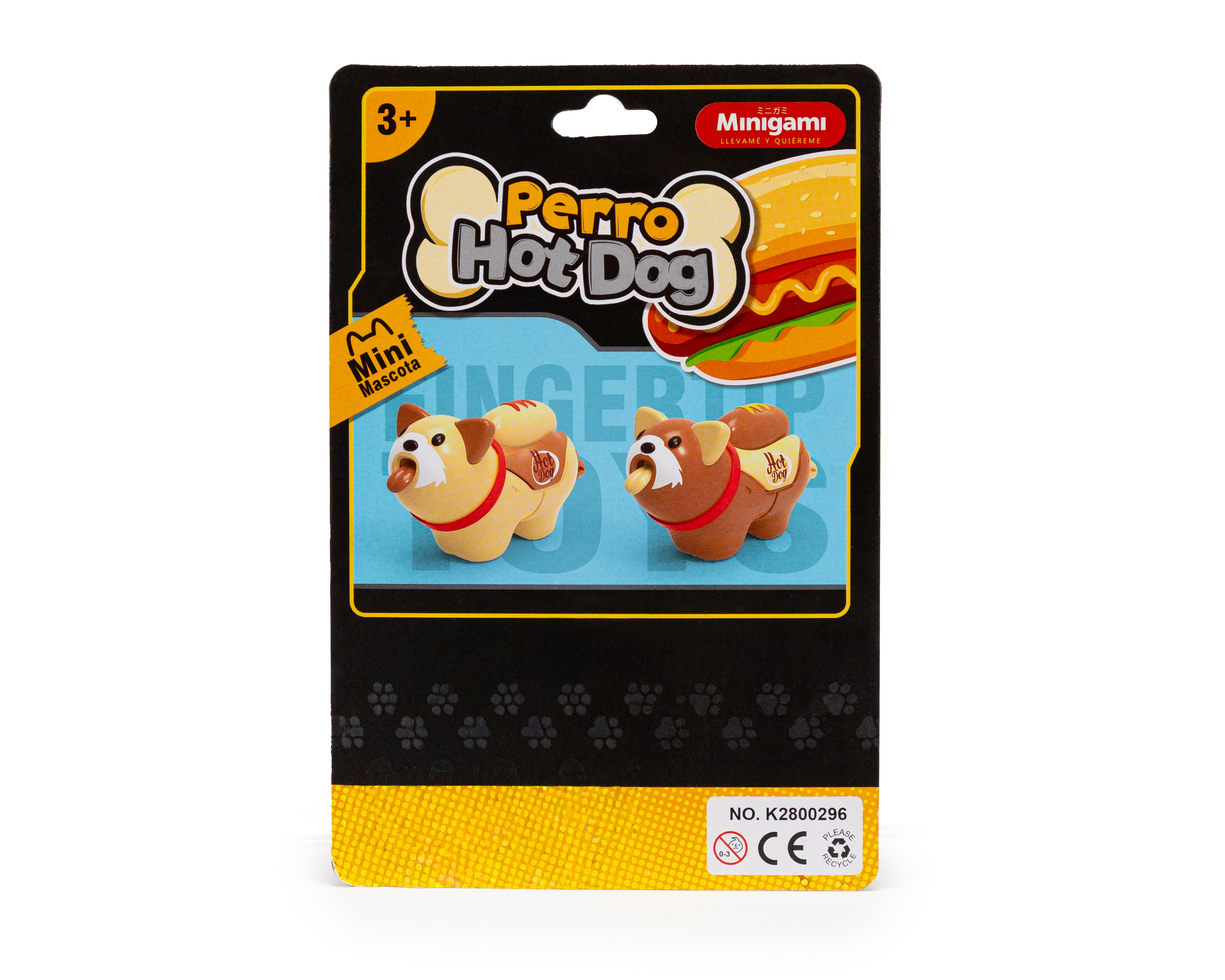 Foto 3 pulgar | Foto 2 | Perrito Hot Dog Minigami con Accesorios