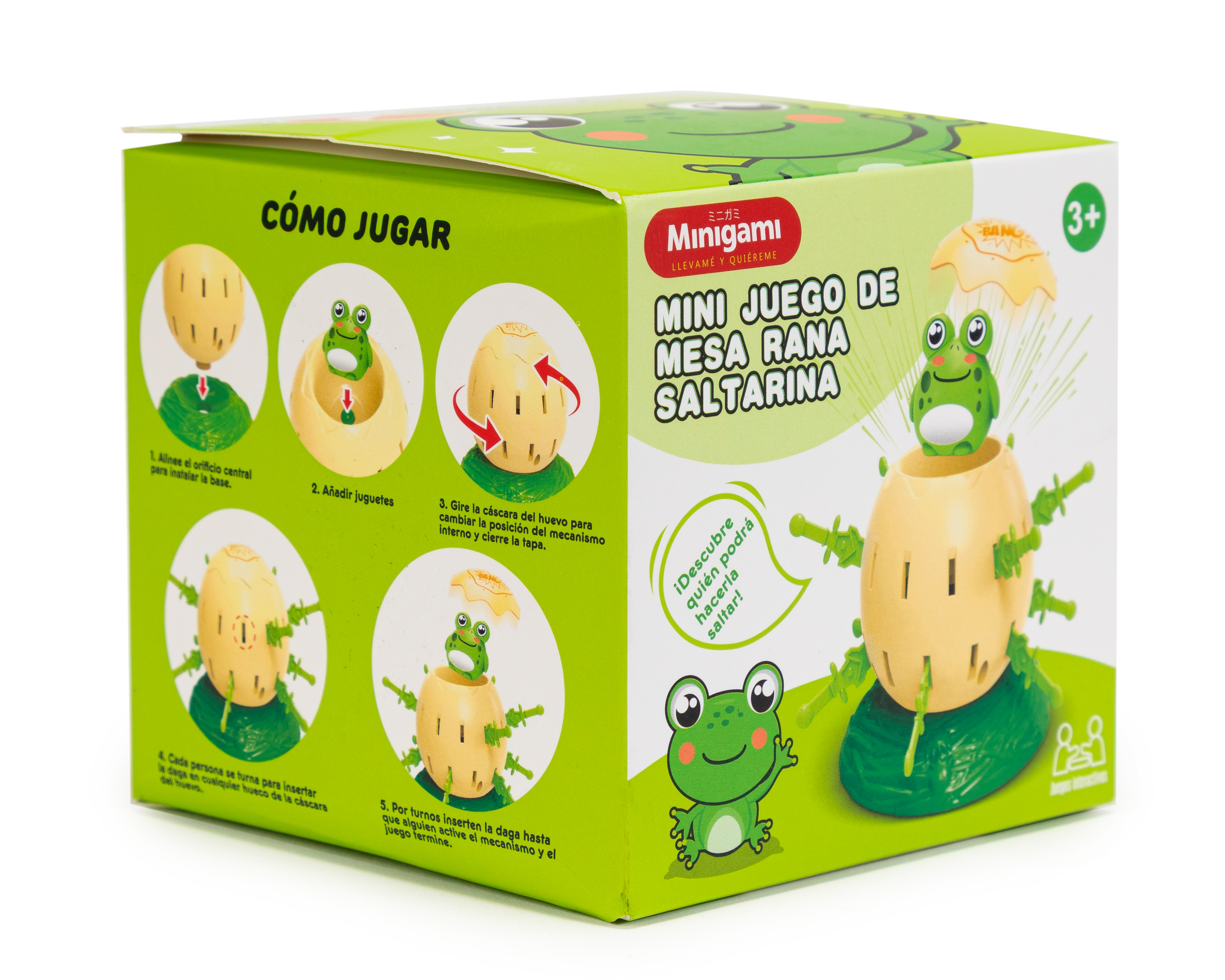 Foto 2 | Foto 2 | Mini Juego de Mesa Rana Saltarina Minigami