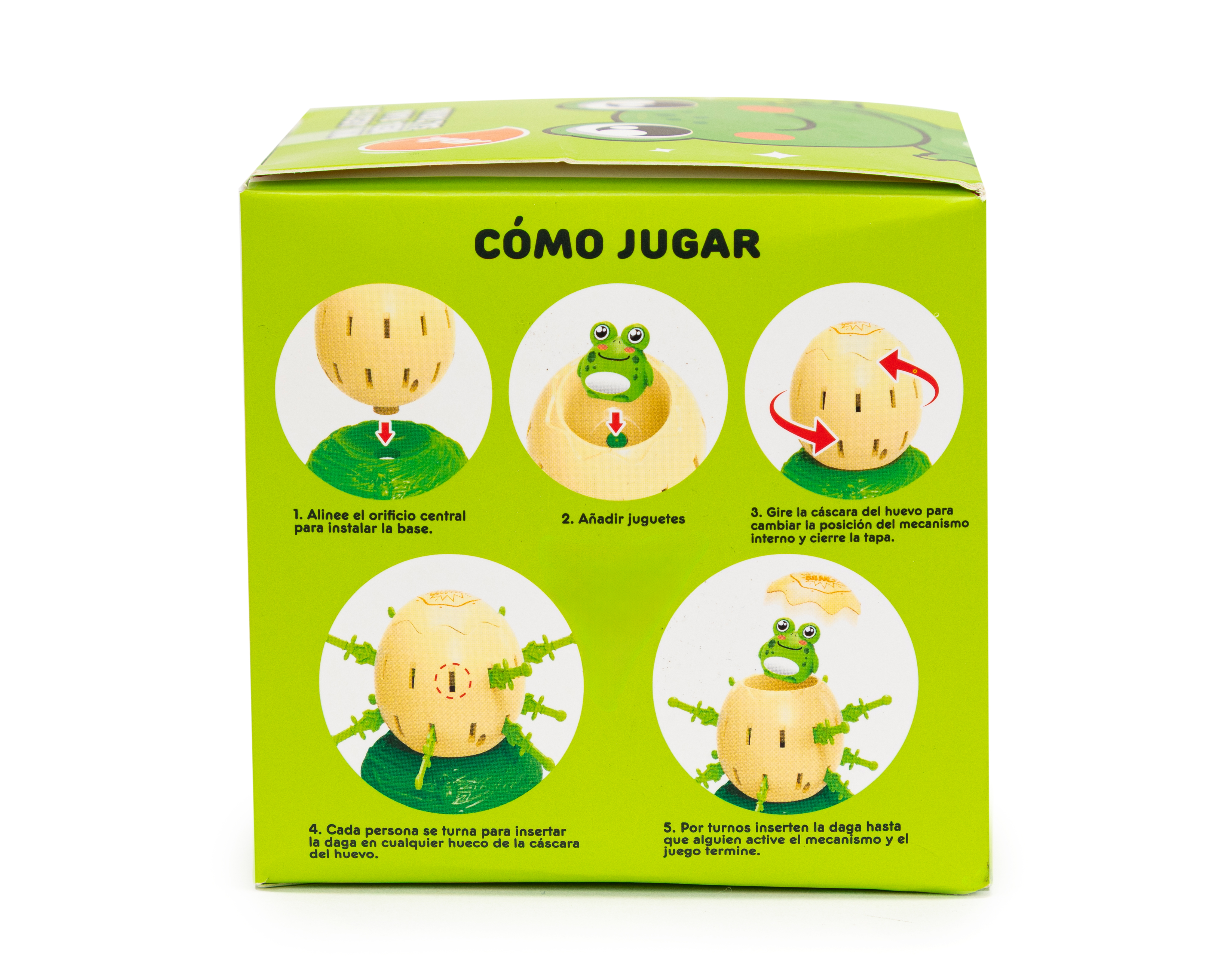 Foto 4 pulgar | Foto 3 | Mini Juego de Mesa Rana Saltarina Minigami