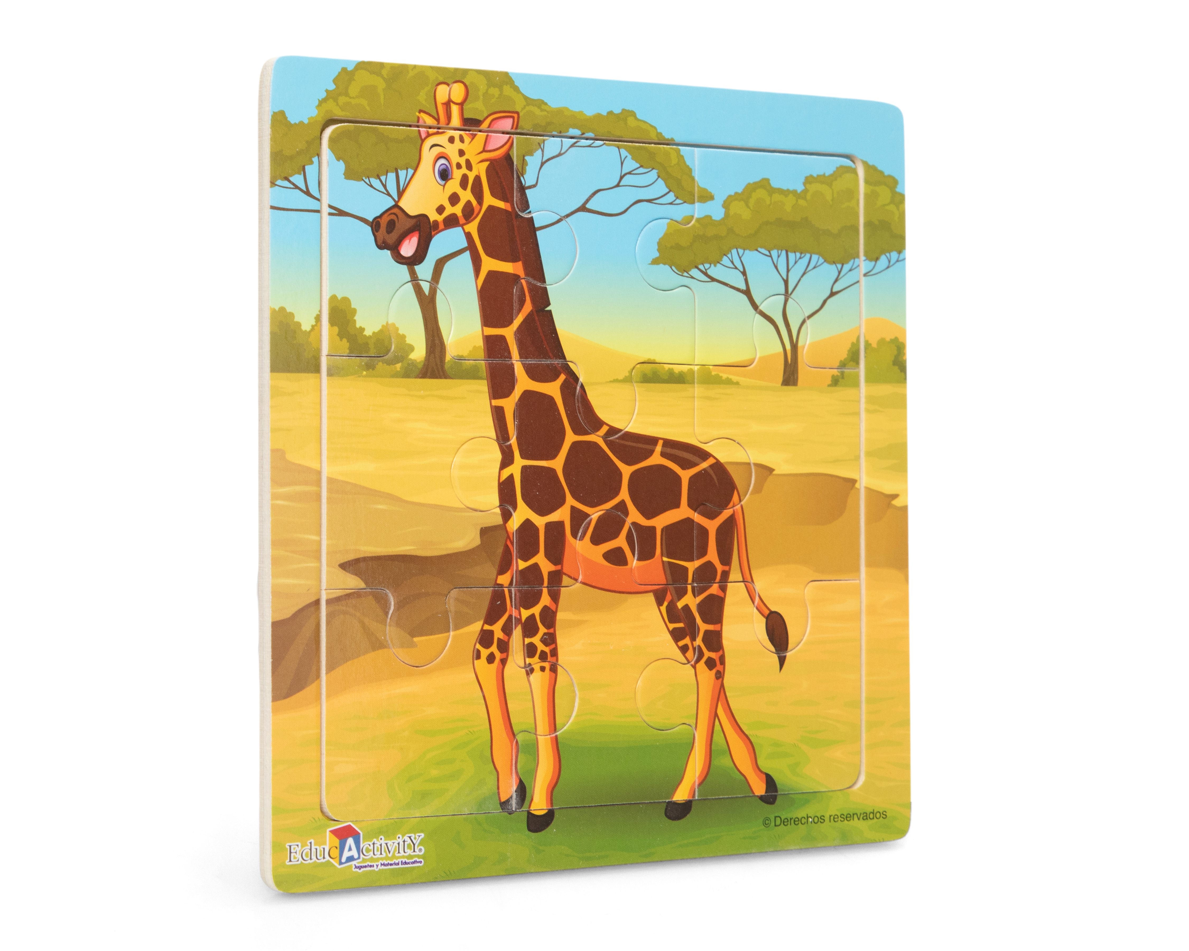 Foto 2 | Foto 2 | Rompecabezas de Jirafa Educactivity 9 Piezas