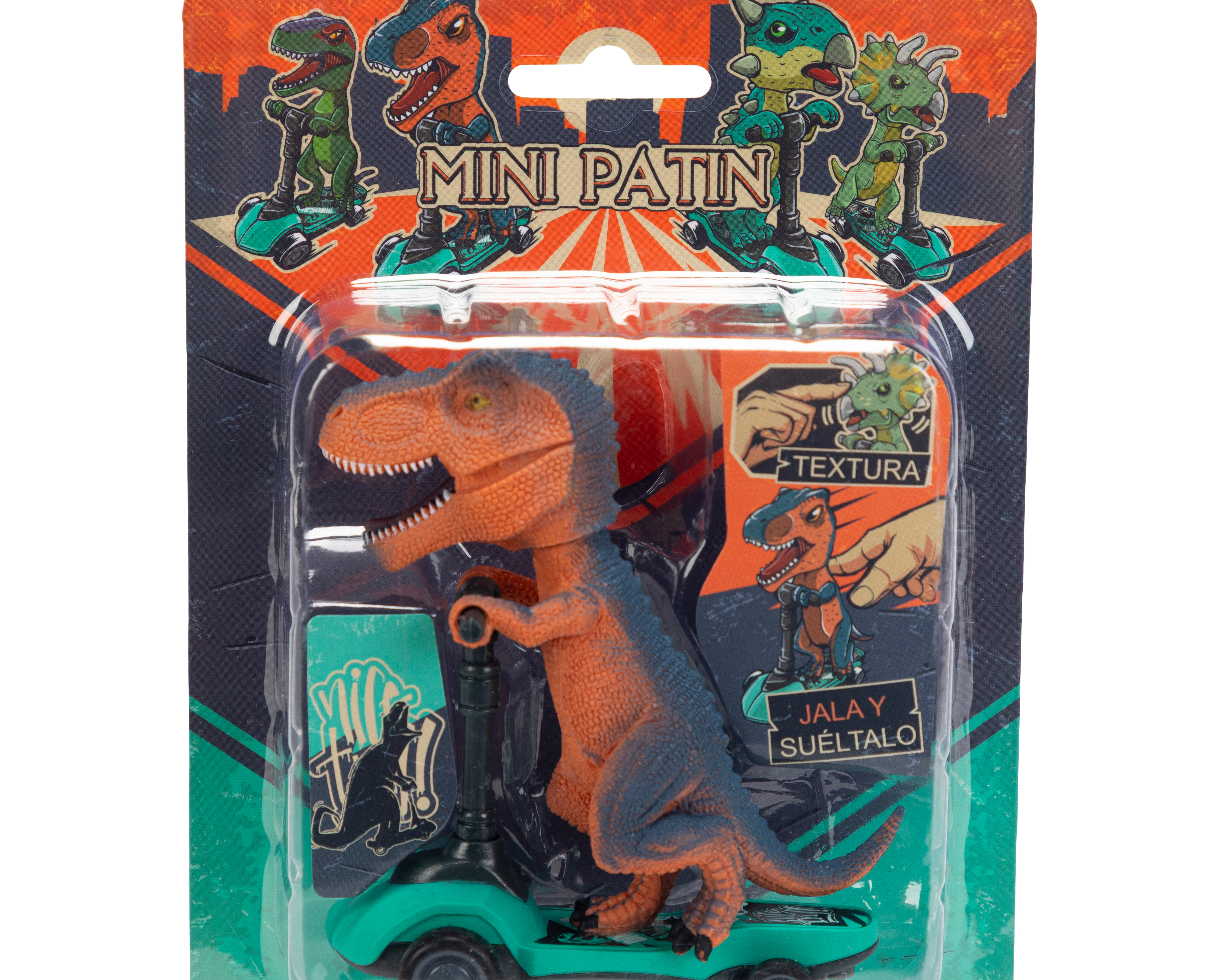 Foto 3 | Foto 3 | T-Rex con Patineta Minigami