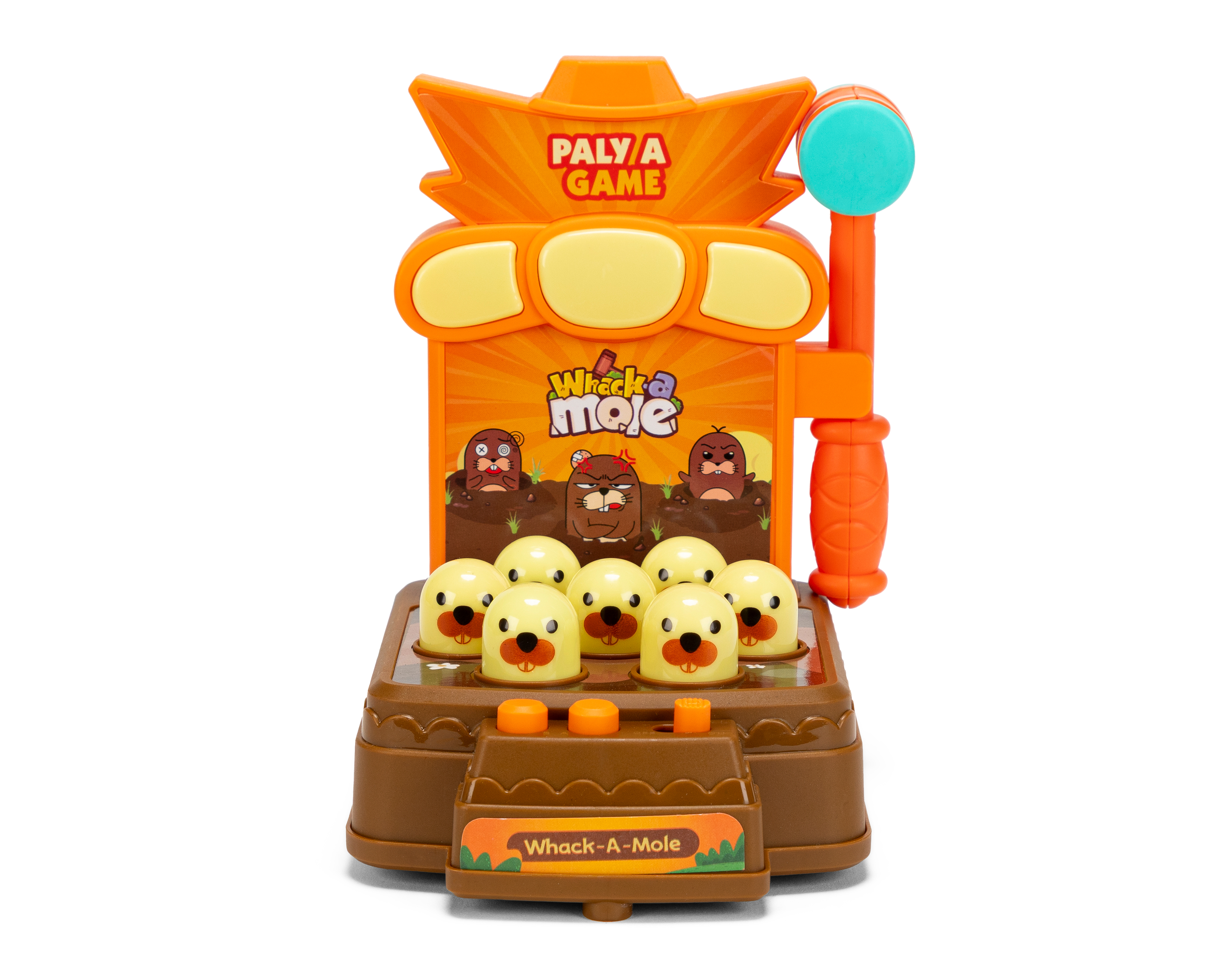 Foto 2 pulgar | Foto 1 | Juego Aplasta al Topo Minigami con Accesorios