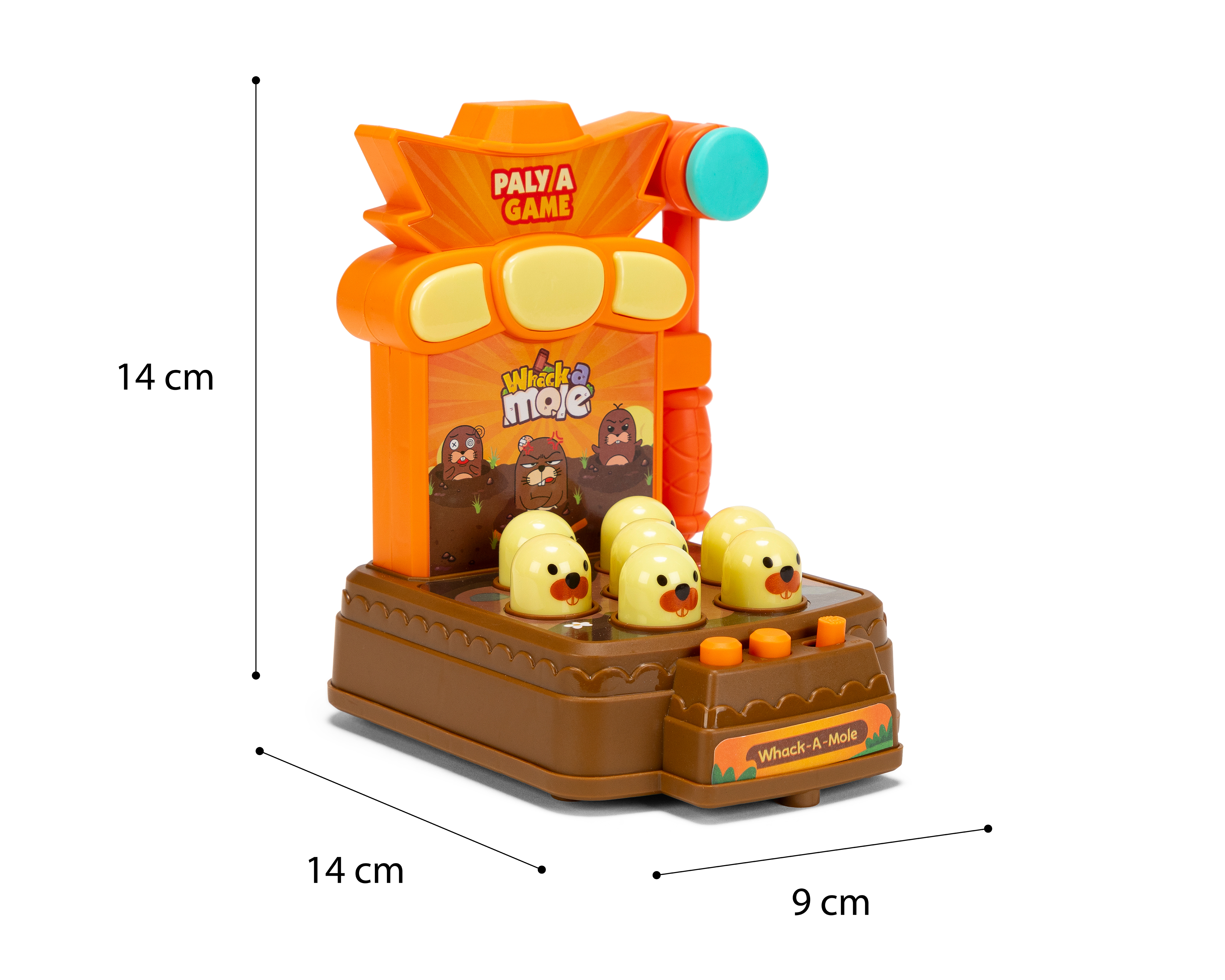 Foto 6 pulgar | Foto 5 | Juego Aplasta al Topo Minigami con Accesorios