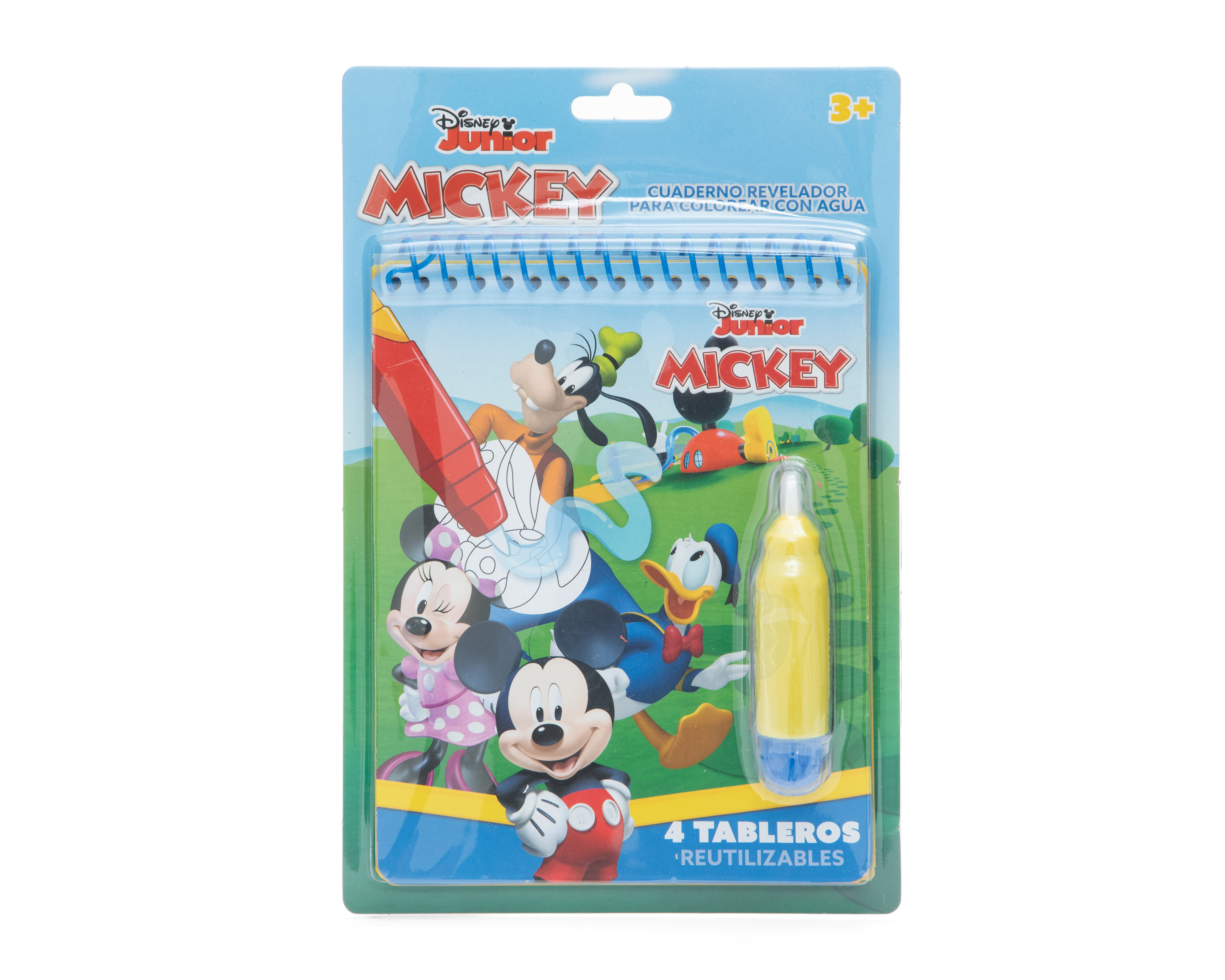 Foto 4 | Foto 4 | Libro para Colorear Reutilizable Toy Jam Mickey Mouse con Pincel de Agua
