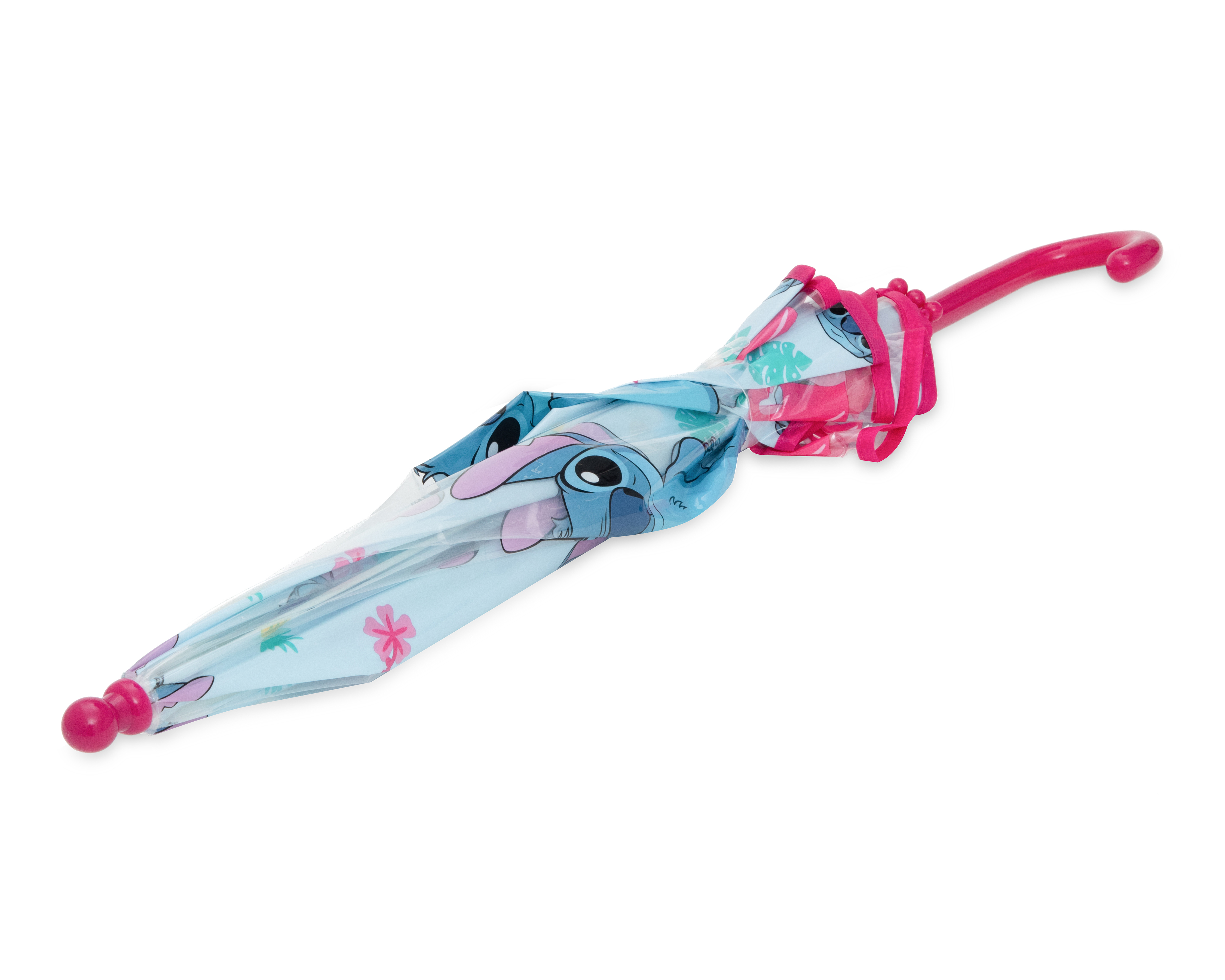 Paraguas Infantil Disney Rosa Stitch