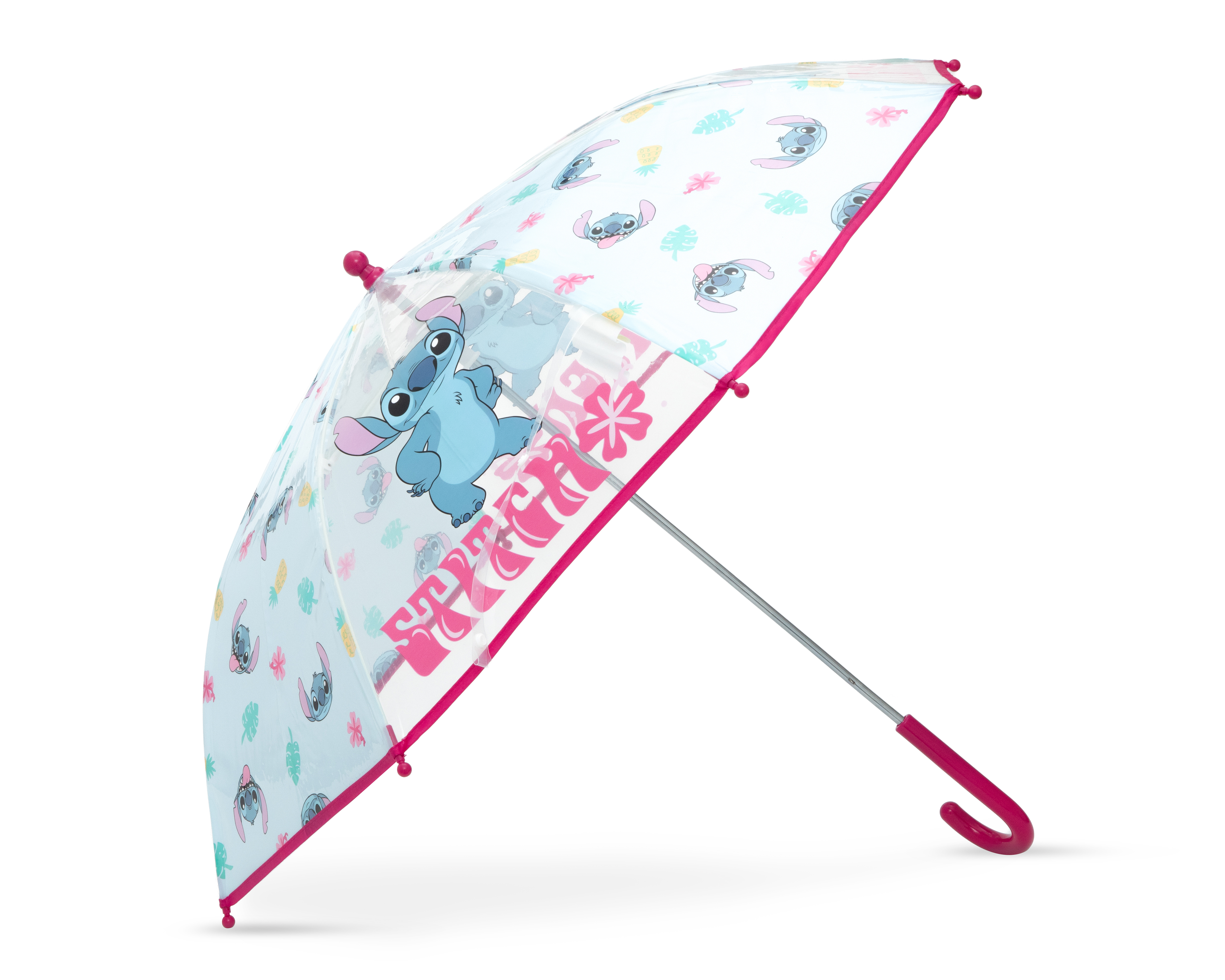 Foto 3 pulgar | Foto 2 | Paraguas Infantil Disney Rosa Stitch